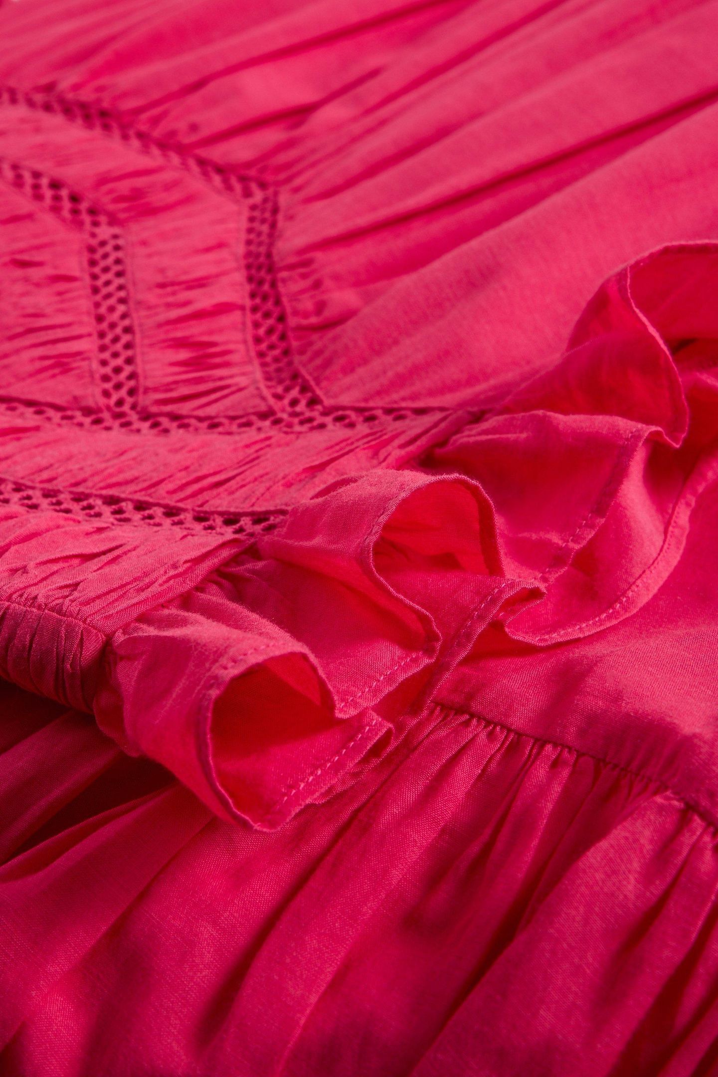 PAIGE MAXI DRESS BRIGHT PINK 6
