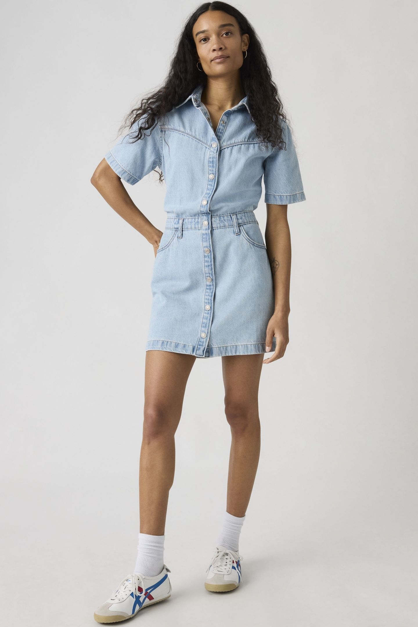 SHORT SLEEVE LOGAN WESTERN DRESS 1