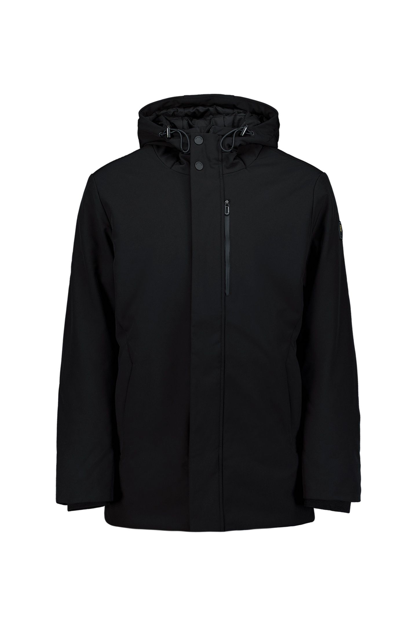 JACKET LONG SOFT SHELL BLACK 4