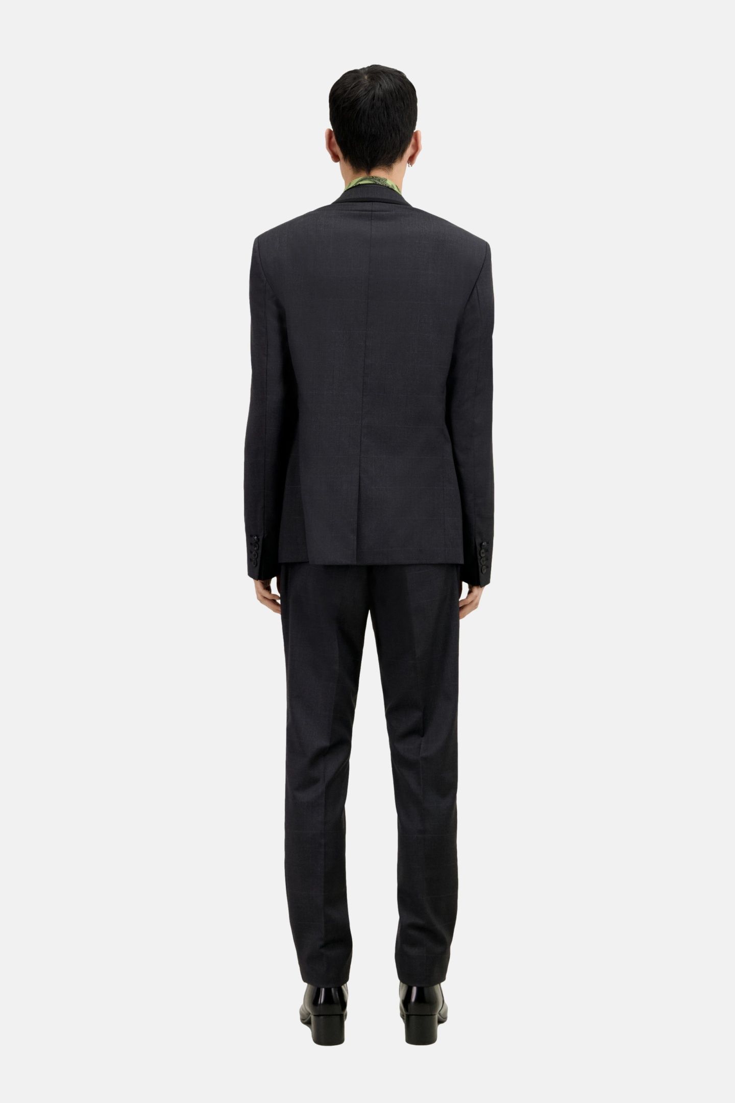 SUIT JACKET WITH DETAILS DARK GREY 3