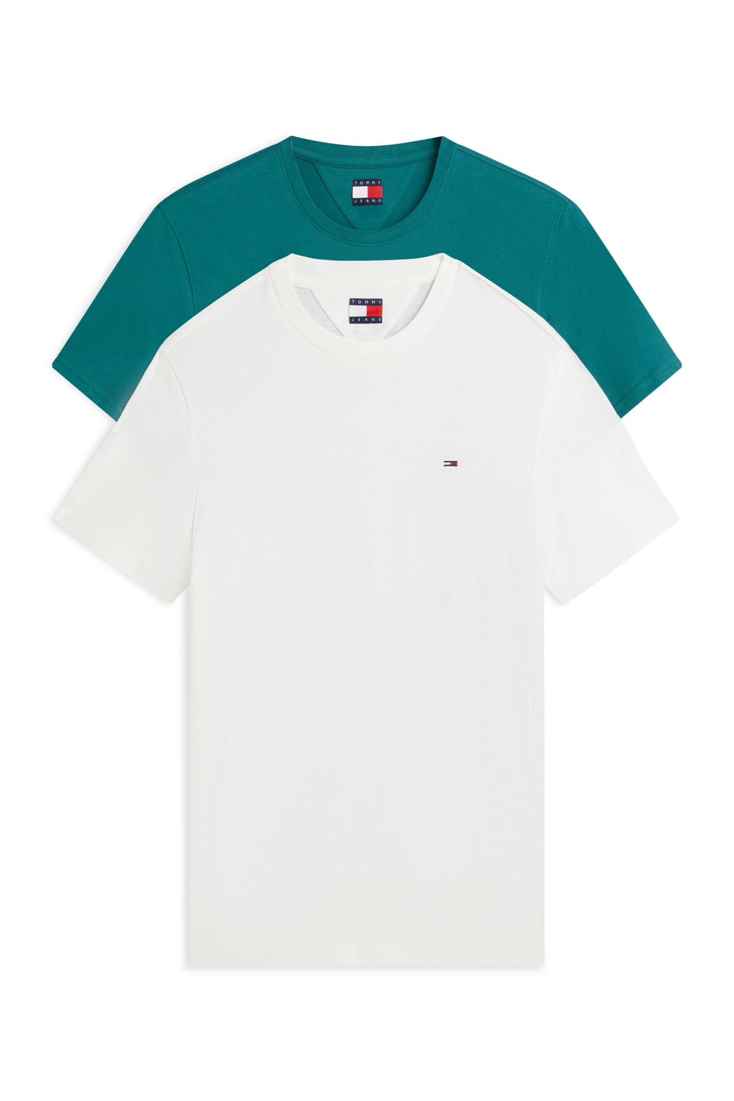 XSLIM 2-PACK JERSEY ECRU/POLAR TEAL 1