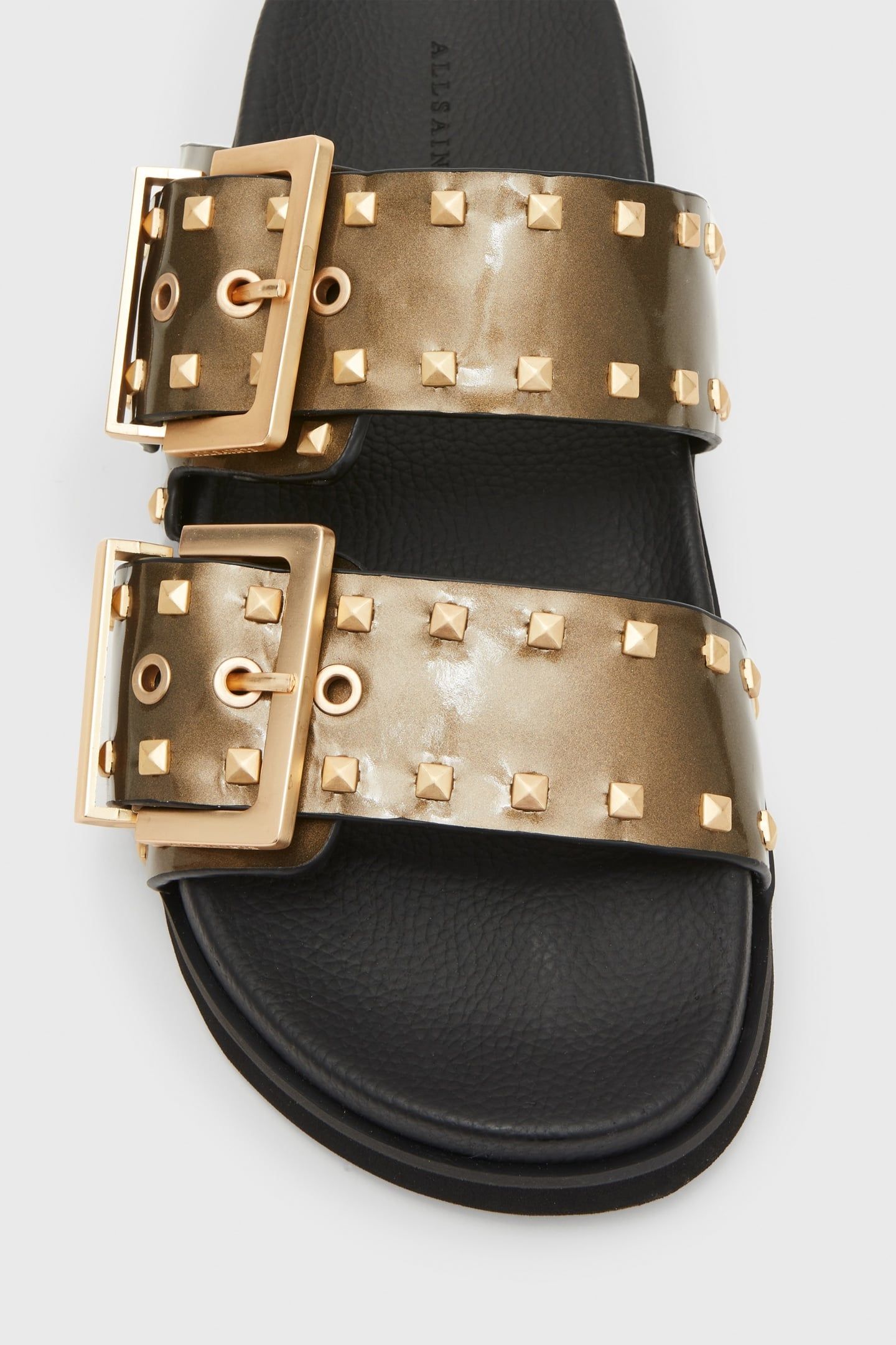 SIAN STUD MET SANDAL WARM BRASS 5