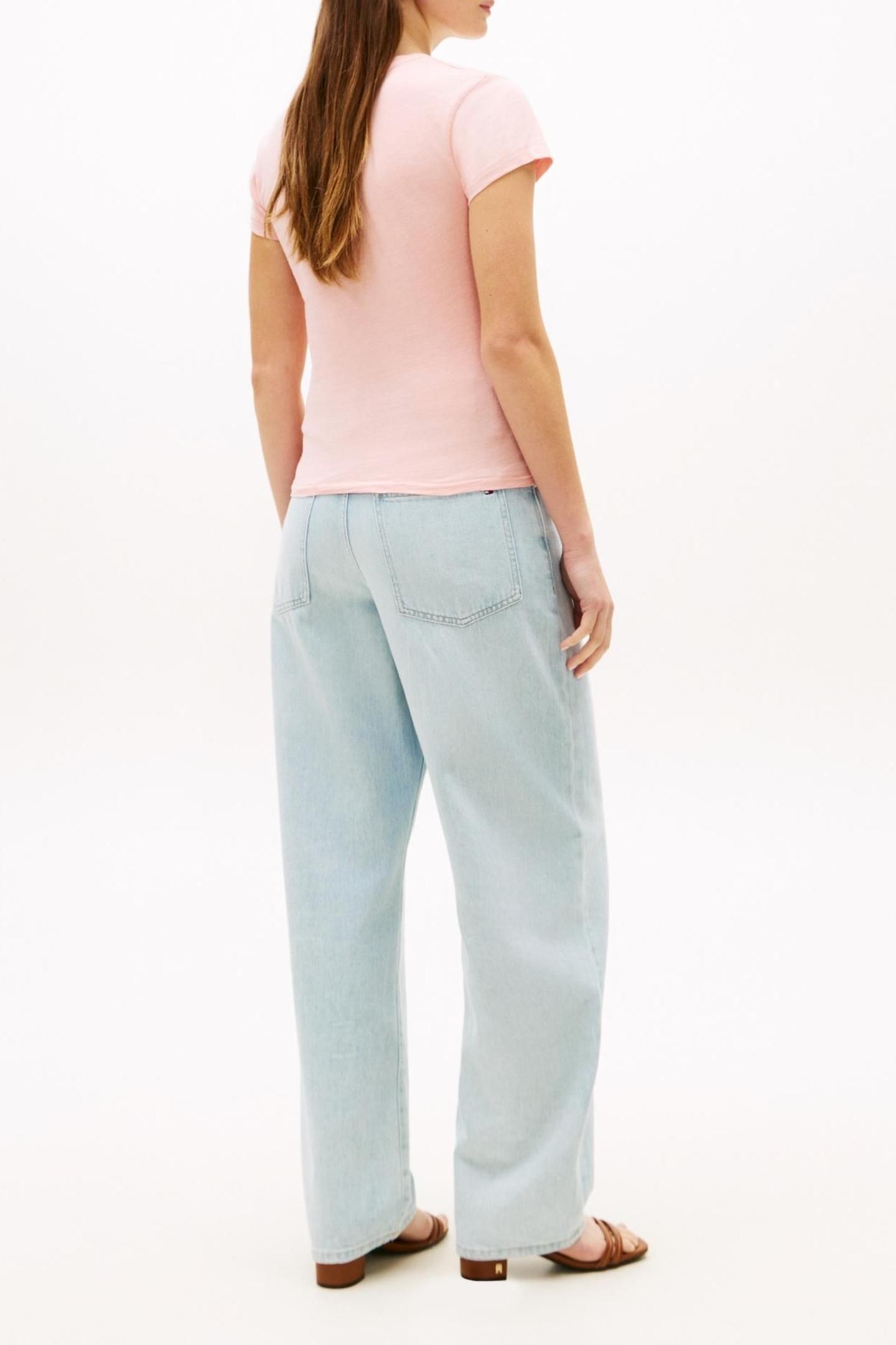 CO SLUB SLIM SS TEE SOFT ROSE 2