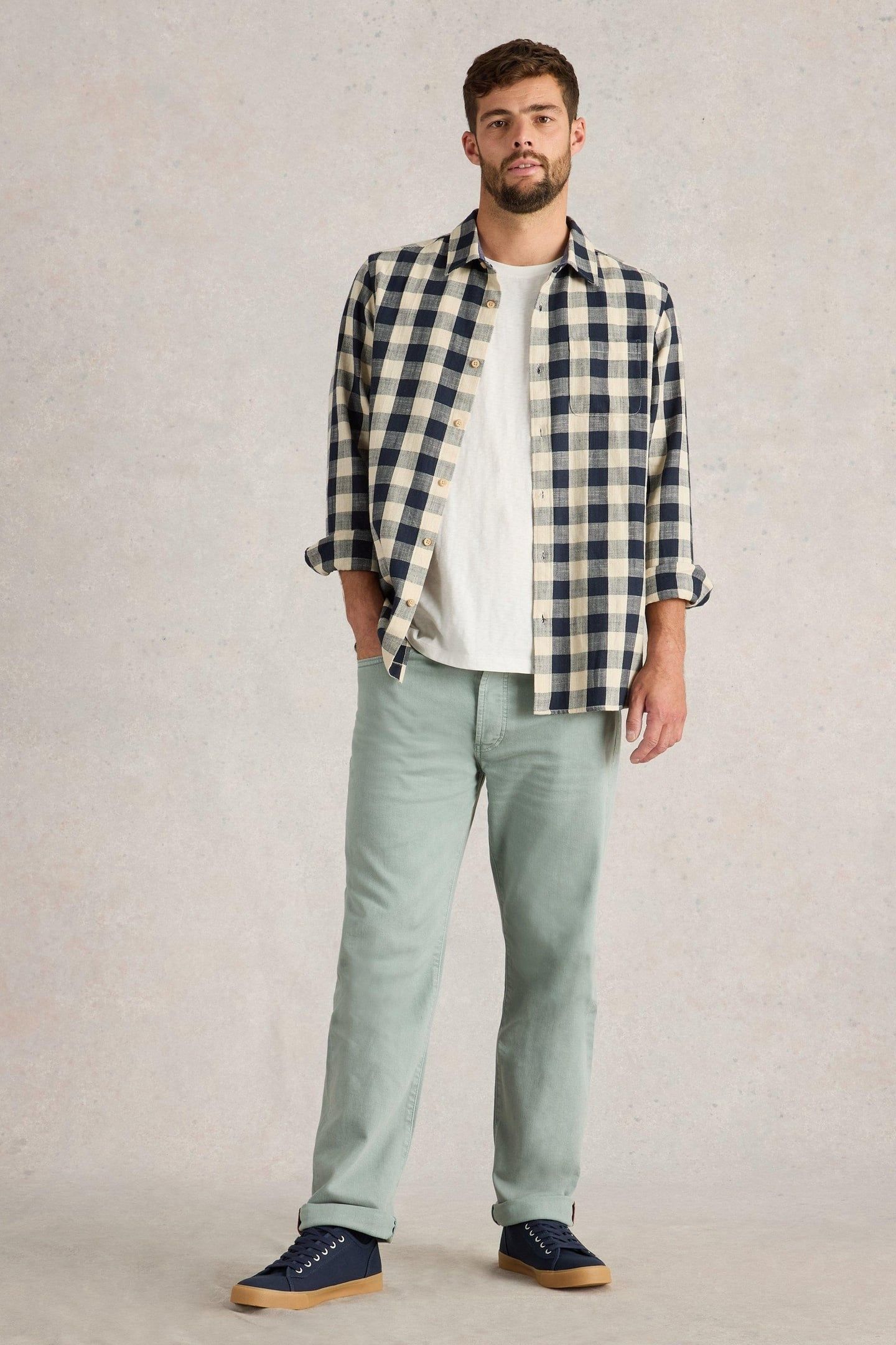 EASTWOOD GARMENT DYE JEAN LIGHT BLUE 1