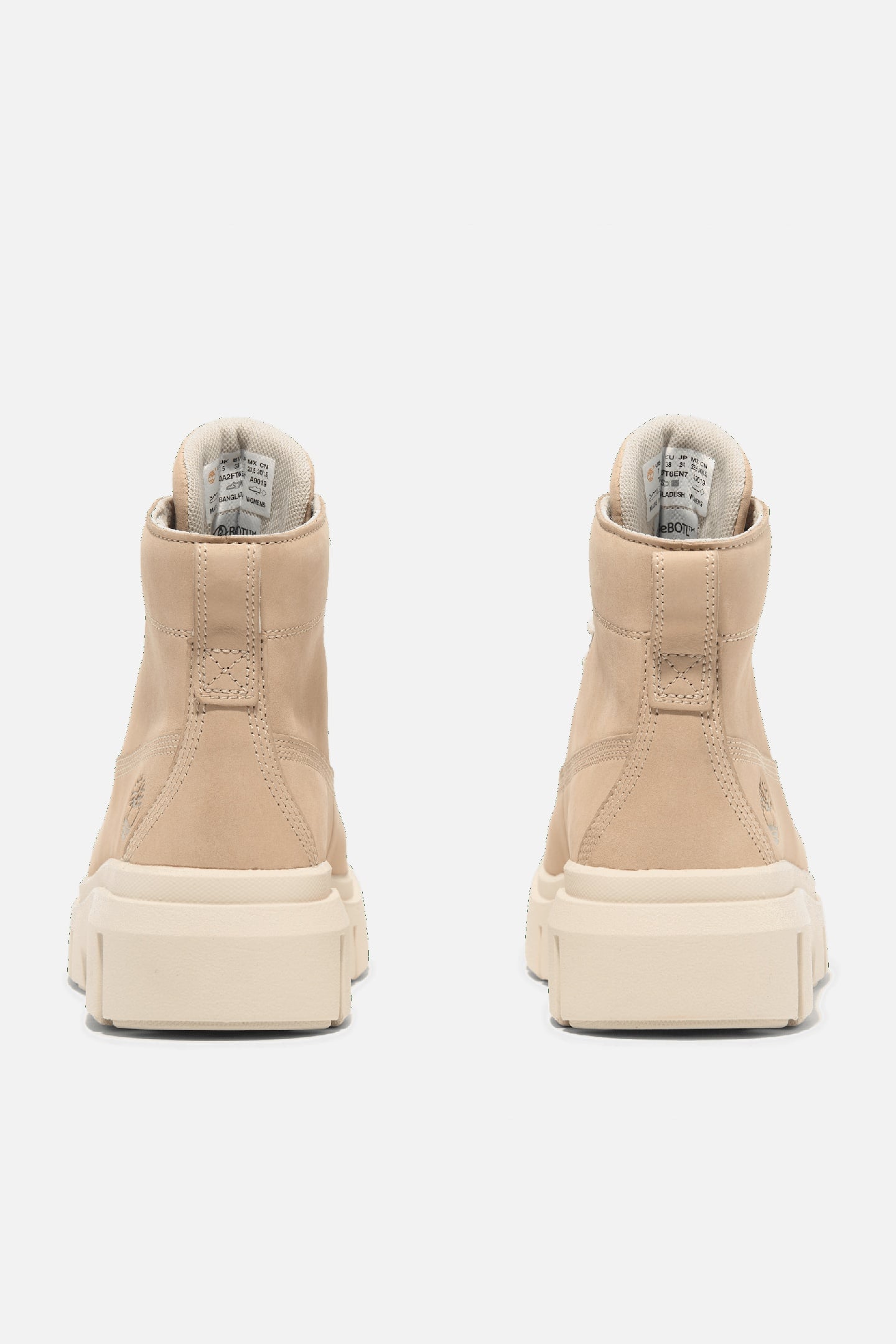 GREYFIELD MID LACE UP BOOT LIGHT BEIGE NUBUCK 4