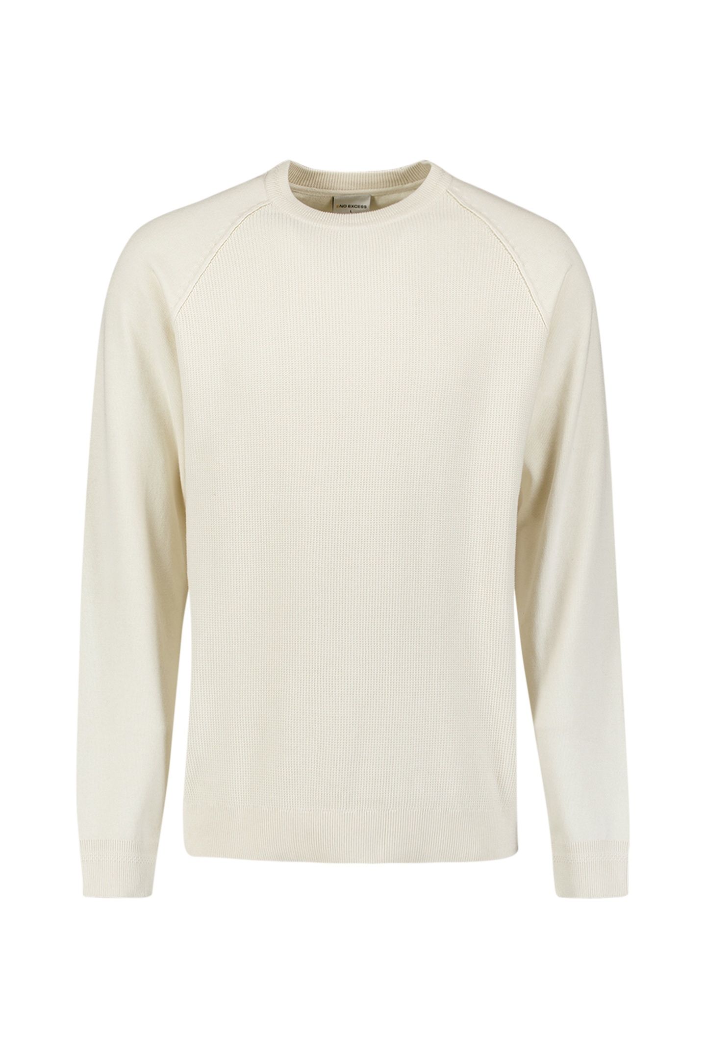 PULLOVER CREWNECK SOLID WAFFLE KNIT KIT 5