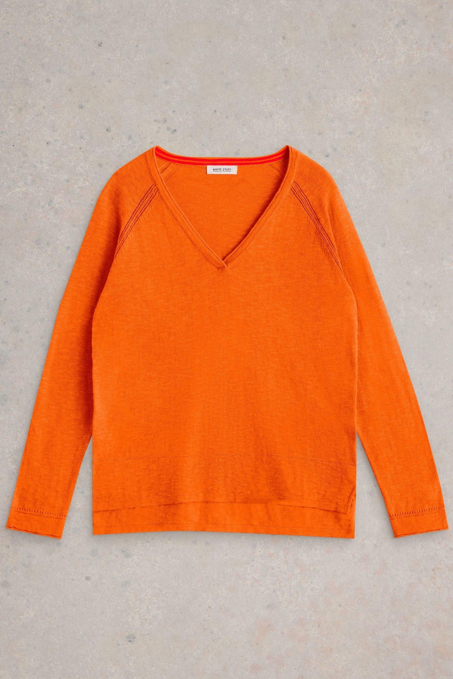 NARIA JUMPER BRIGHT ORANGE 5