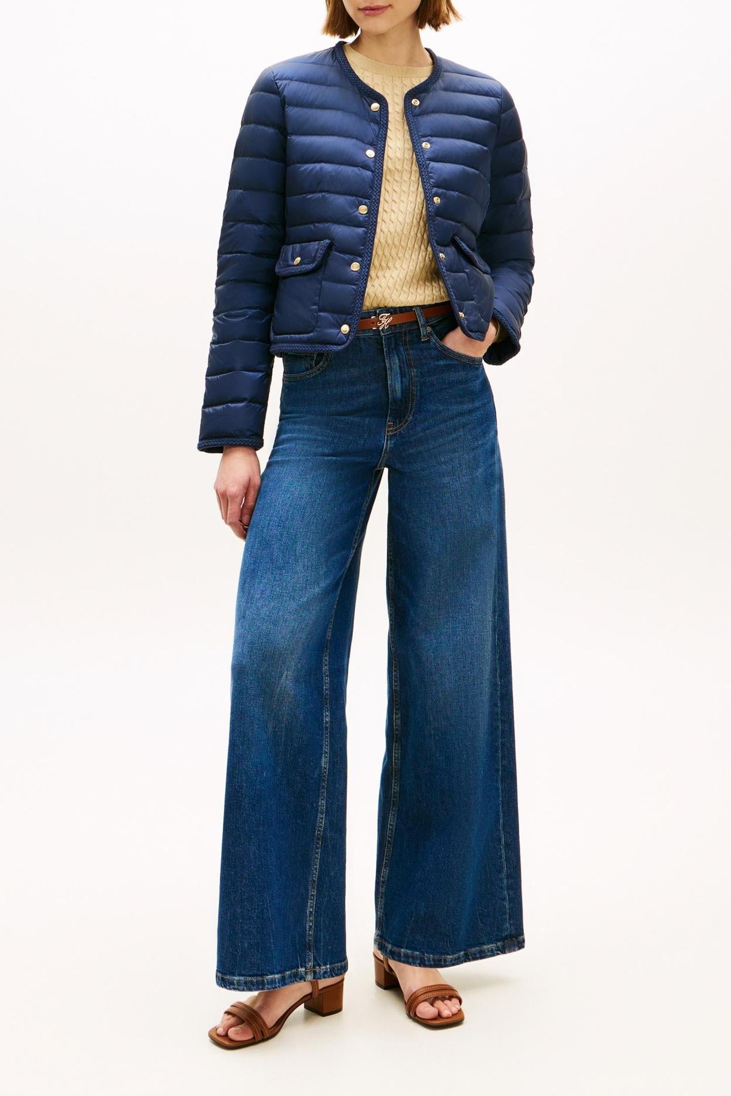 FEMININE DOWN JACKET DARK NIGHT NAVY 1