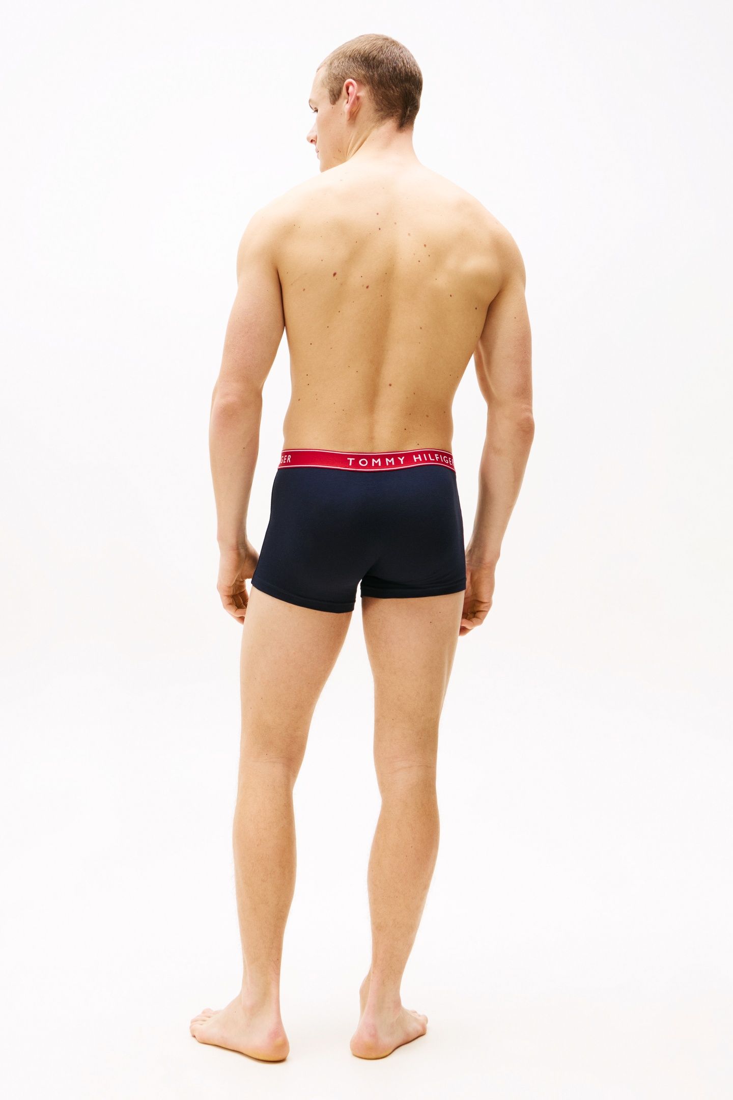 3-PACK TRUNK WAISTBAND TH WHT/MED RED/DSRT SKY 4
