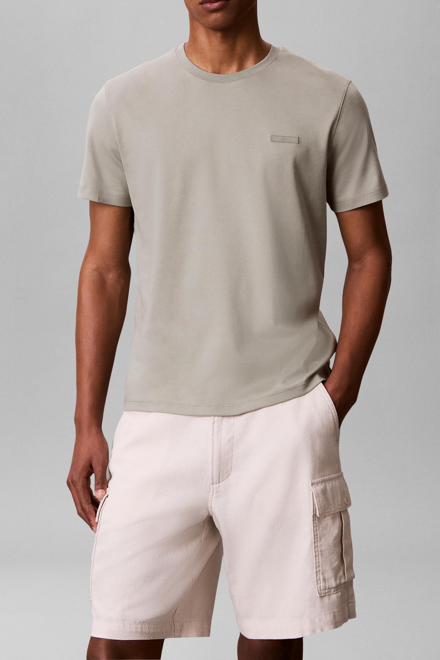 SS SLIM SUPIMA LOGO TEE SHADOW 1