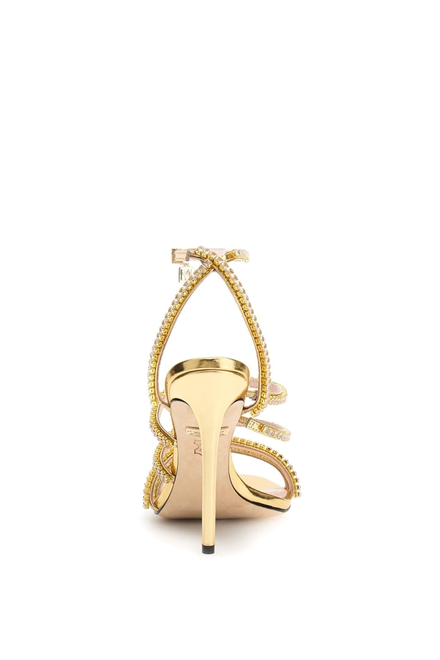CRYSTAL SANDAL GOLD 3