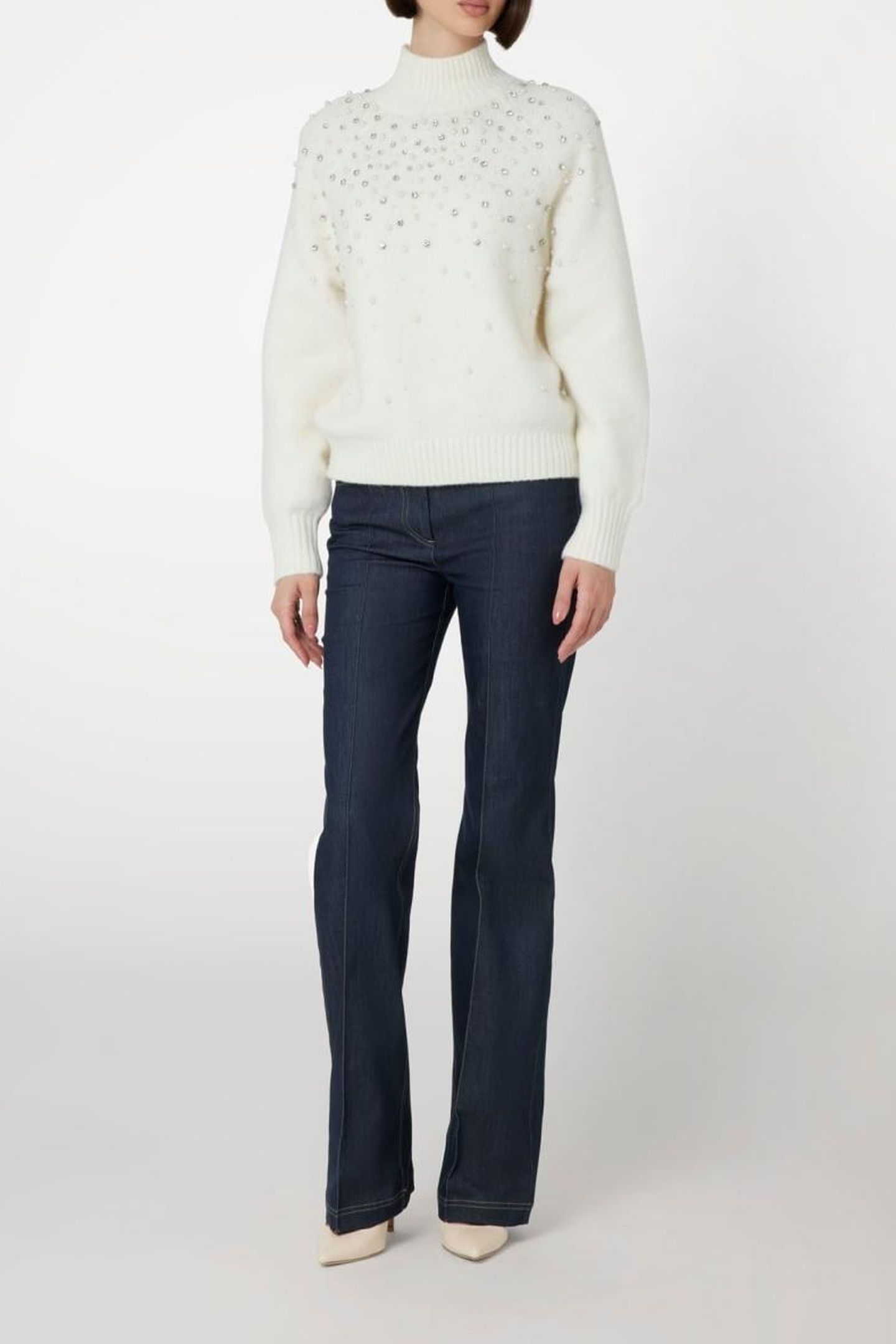 SIBILLA HIGH NECK EM PALE PEARL 1