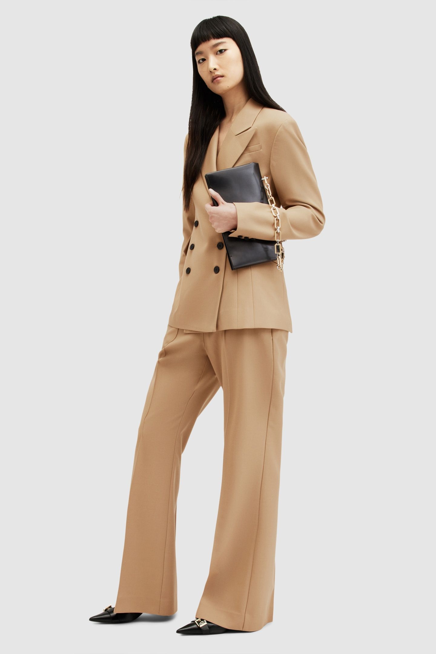 SEVENH TROUSER CAMEL BROWN 2