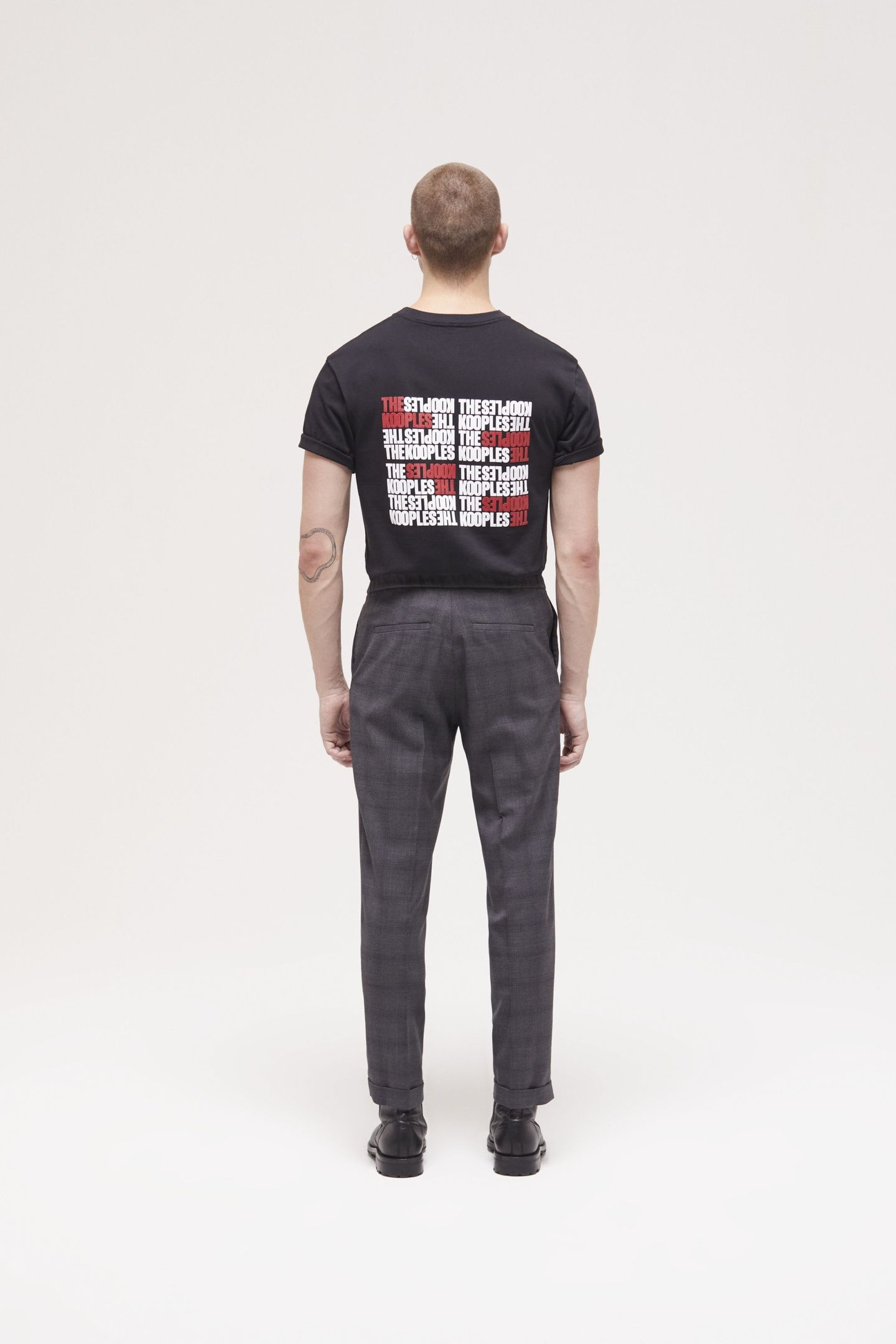 PANTALON COSTUME FIT BLACK 3