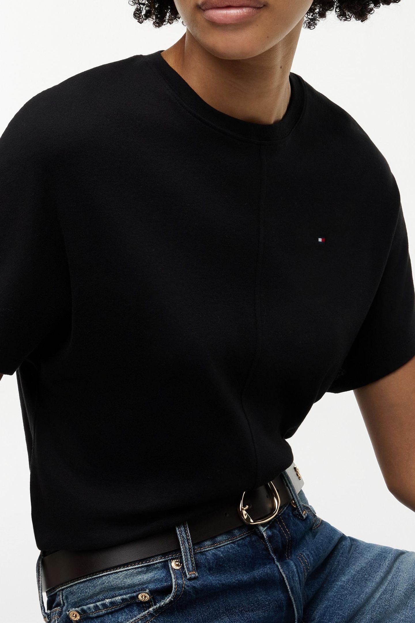 CODY REGULAR BATWING C-NECK BLACK 5