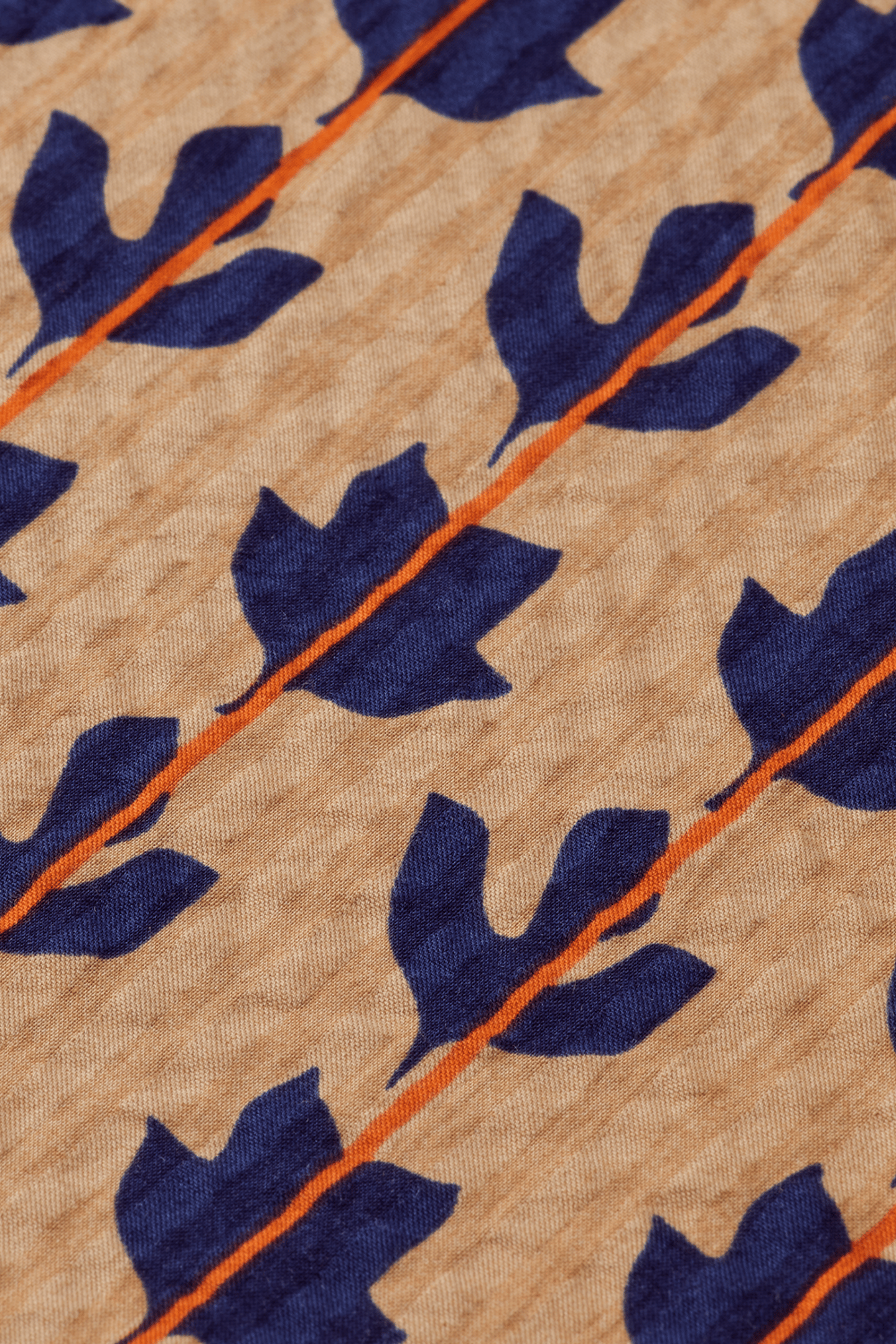 STRUCTURED PRINTED SHIRT DITSY LEAF STRIPE 5