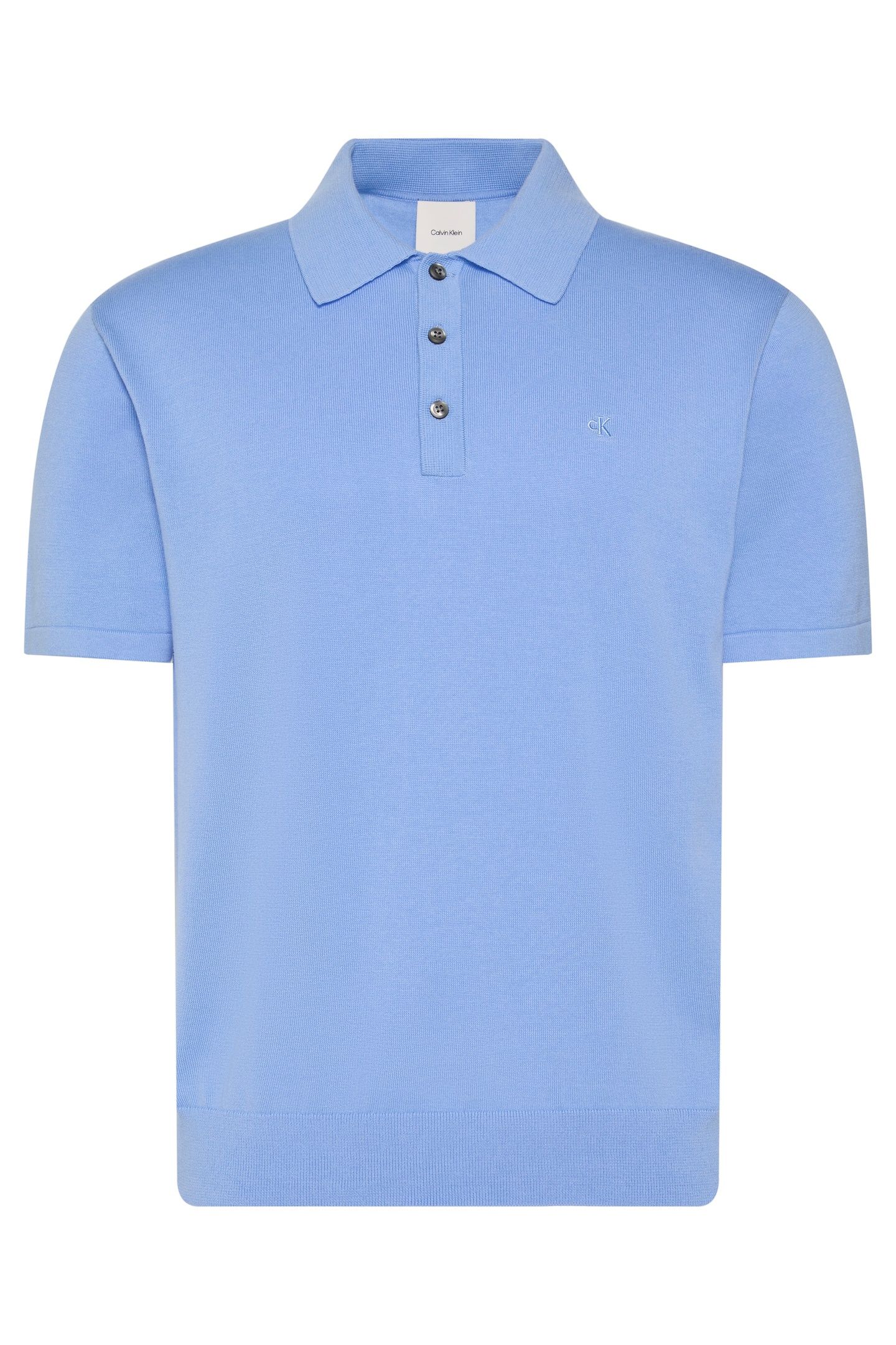 SS SUPIMA COTTON POLO BLUE DESCENT 4