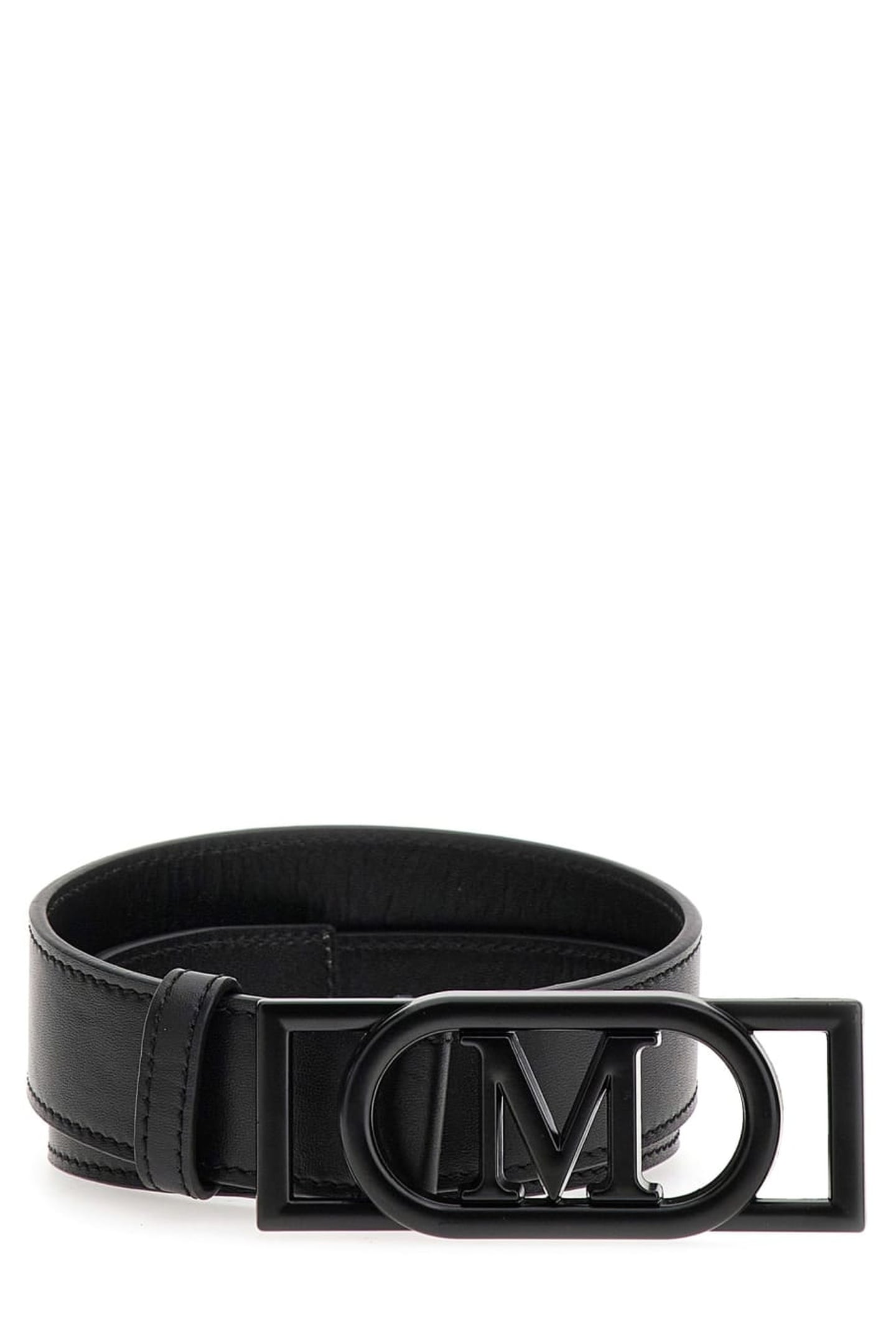 LOREN BELT 30MM JET BLACK A996 1