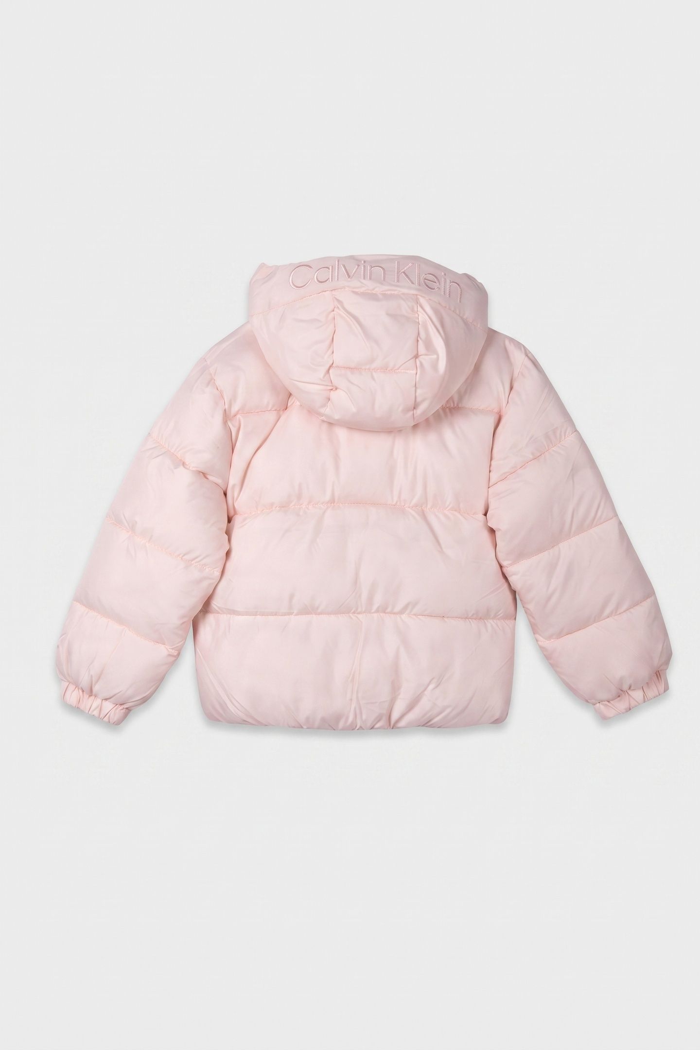 GIRLS MINI ME SHORT HOODED PARKA MANGANO CALCITE 3