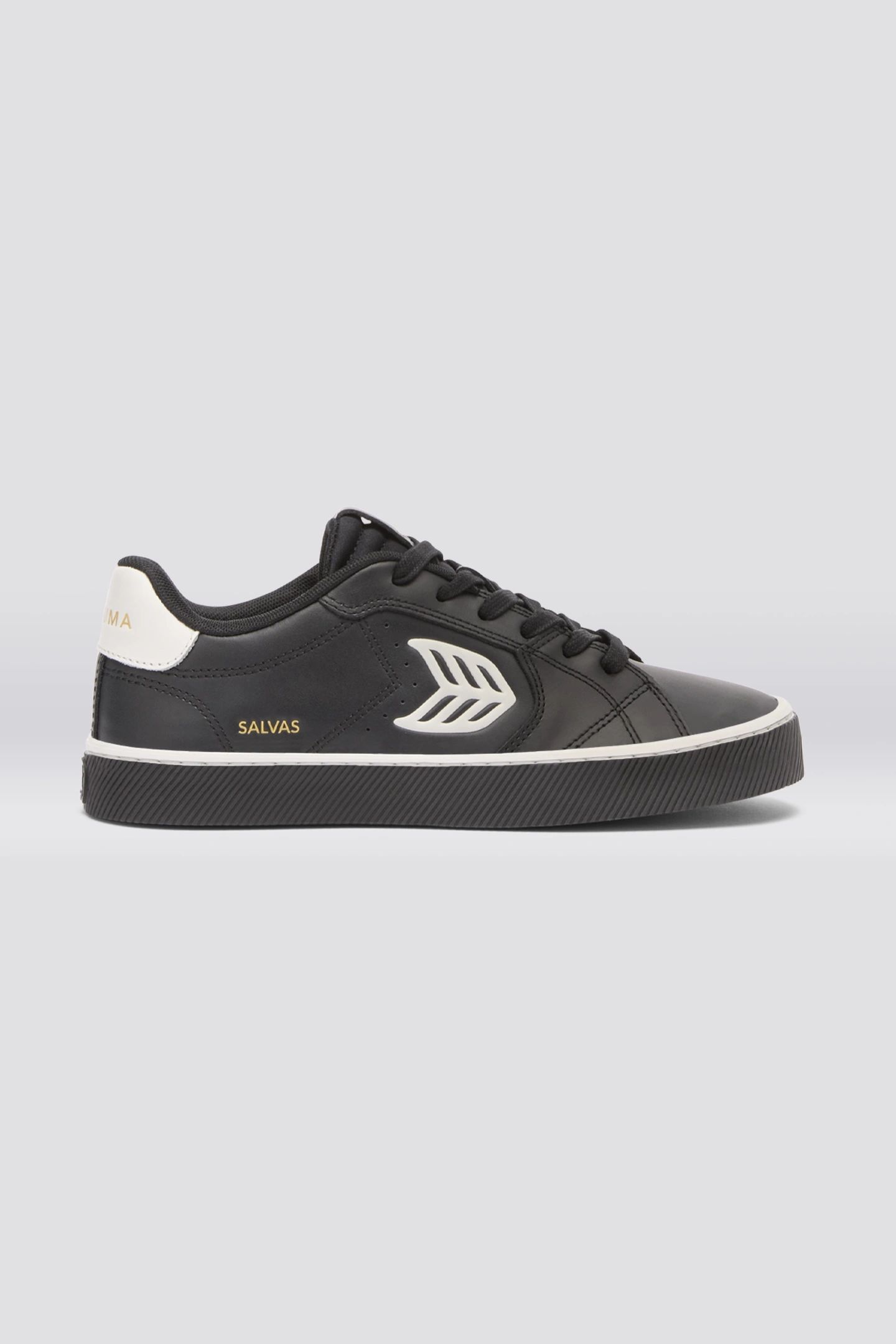 SALVAS LEATHER BLACK 1