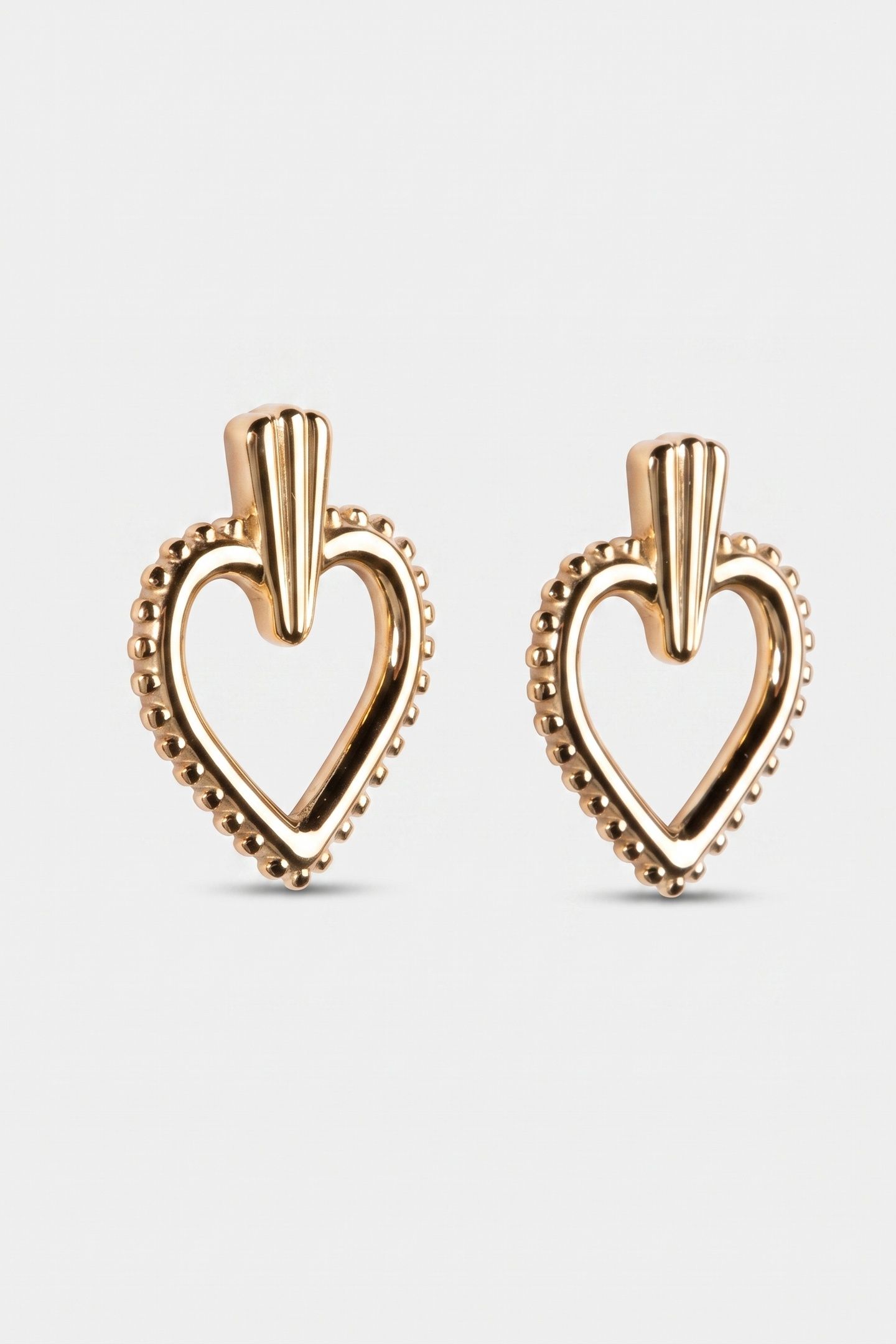 DARLING HEART OHRRINGE GOLD 4
