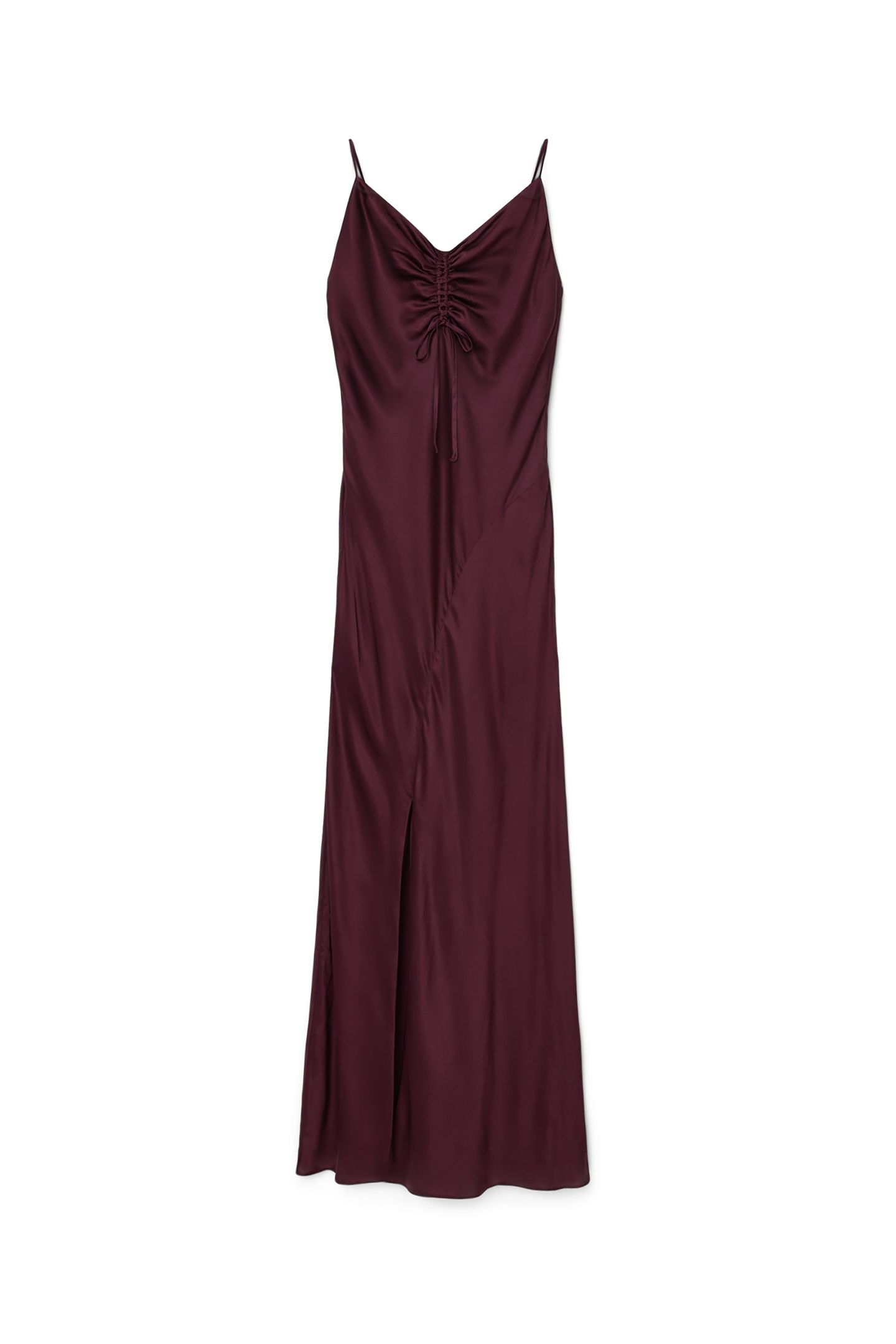 ALEXIA MAXI DRESS OXBLOOD RED 5