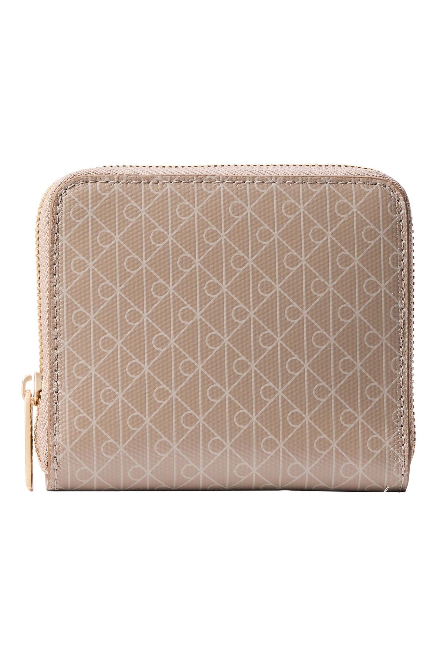 EMBLEM AOP SQUARE WALLET DESERT TAUPE AOP 1