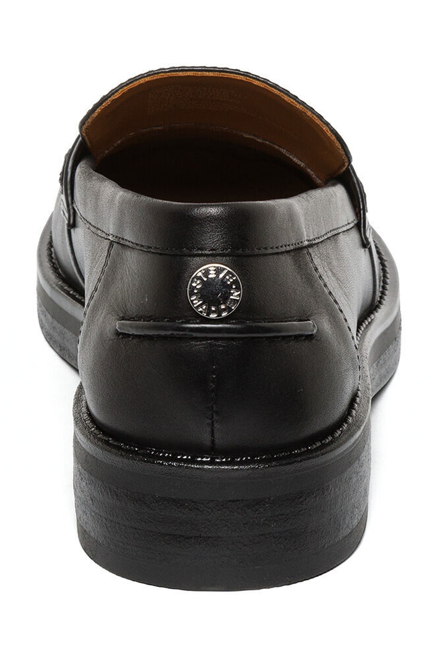 JEANN FLAT SHOES BLACK LEATHER 4