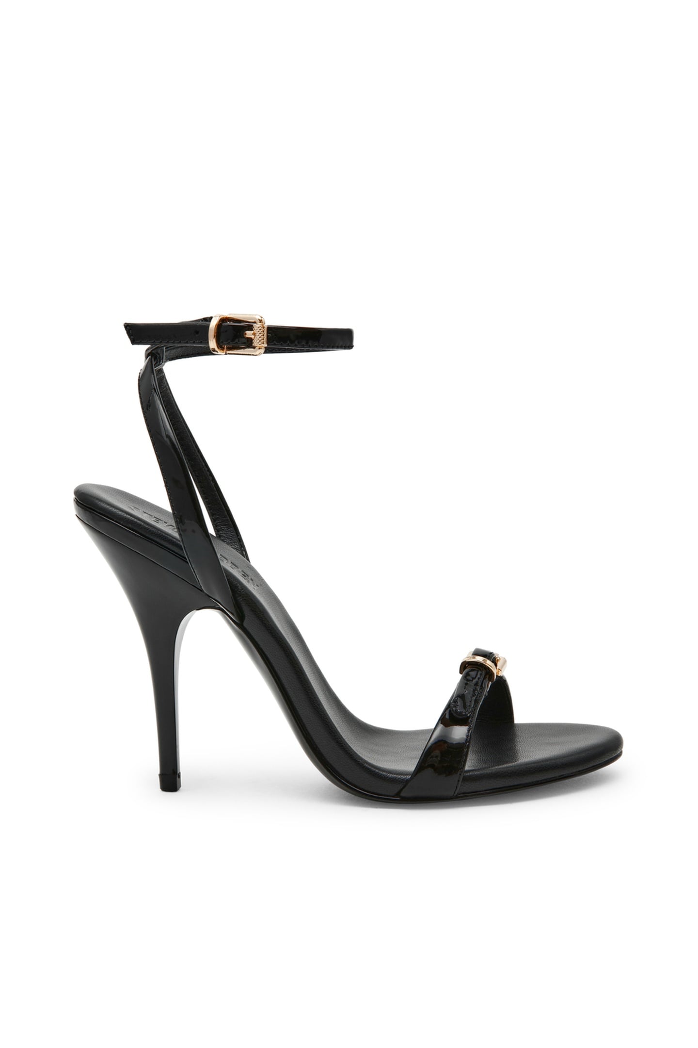FOXX SANDALS BLACK PATENT 1