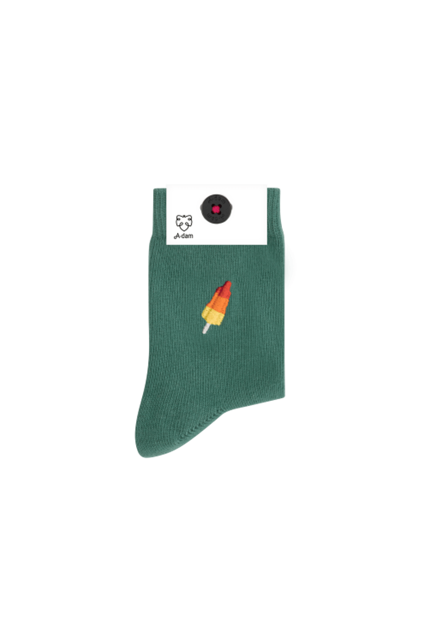 A-DAM 3-PACK CASUAL SOCKS KIDS ADAM SMOKE PINE 3