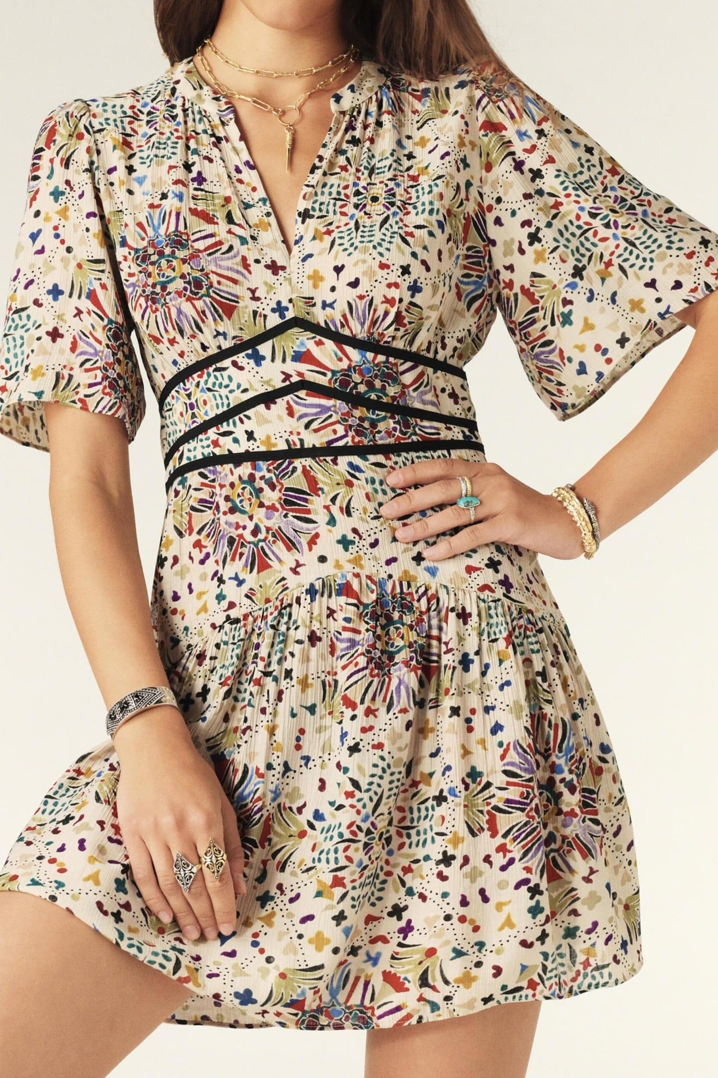 MINI DRESS BEIGE 5