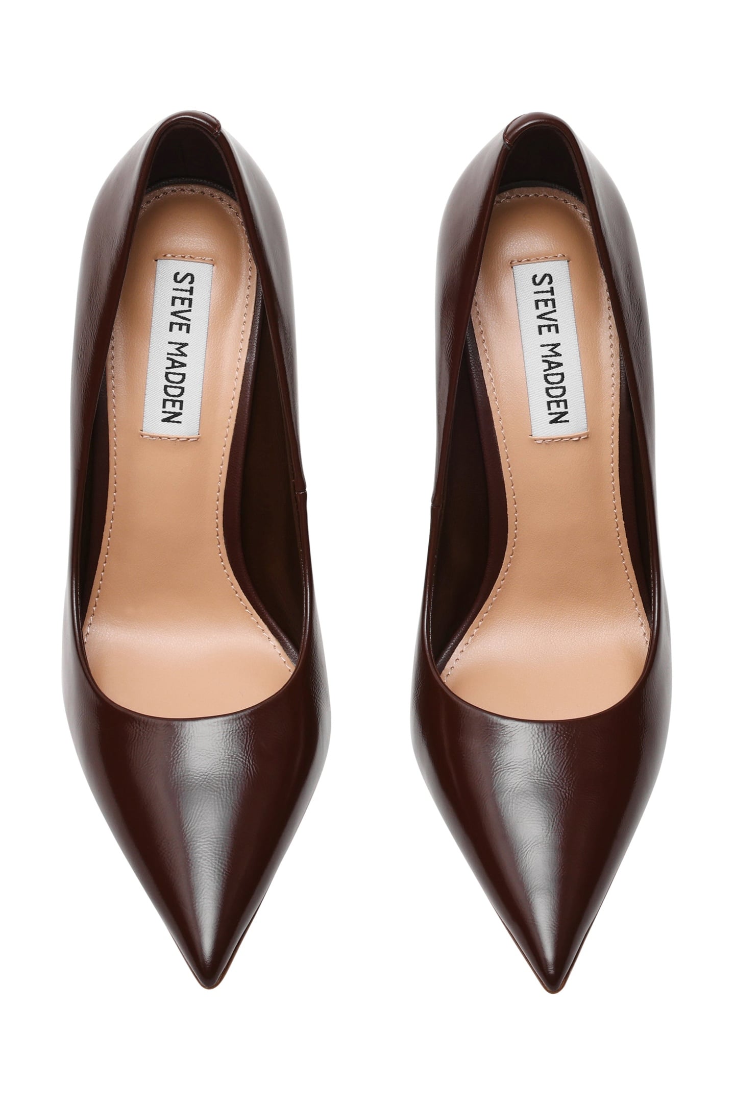 THRIVE PUMPS BROWN LEATHER 4