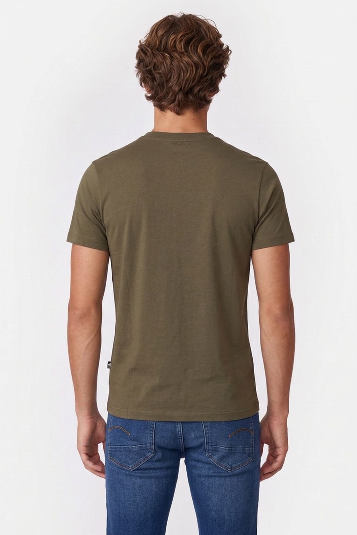 GRAW SLIM T-SHIRT SHADOW OLIVE 2