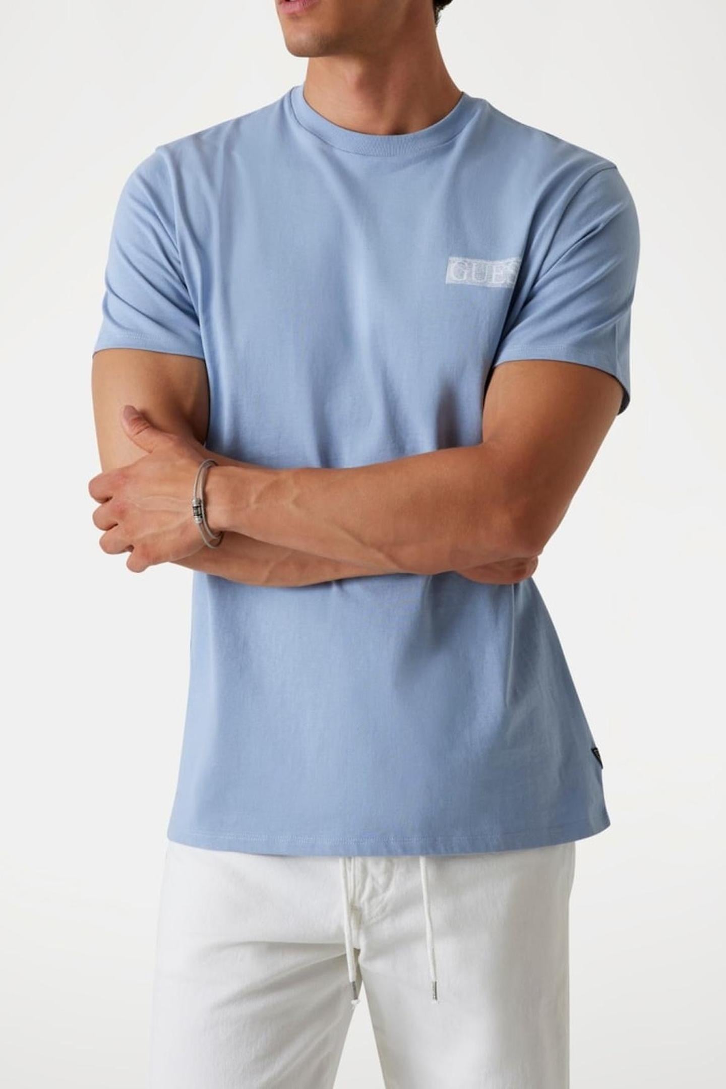 SS BSC PAINTERS TEE NIMBUS BLUE 1