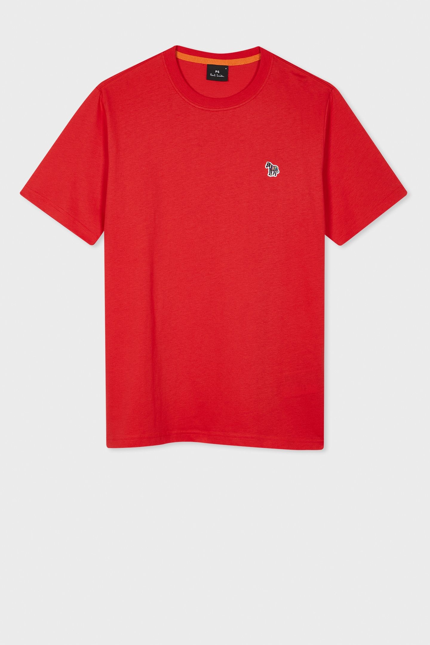 MENS REG FIT SS TSHIRT ZEBRA RED 4