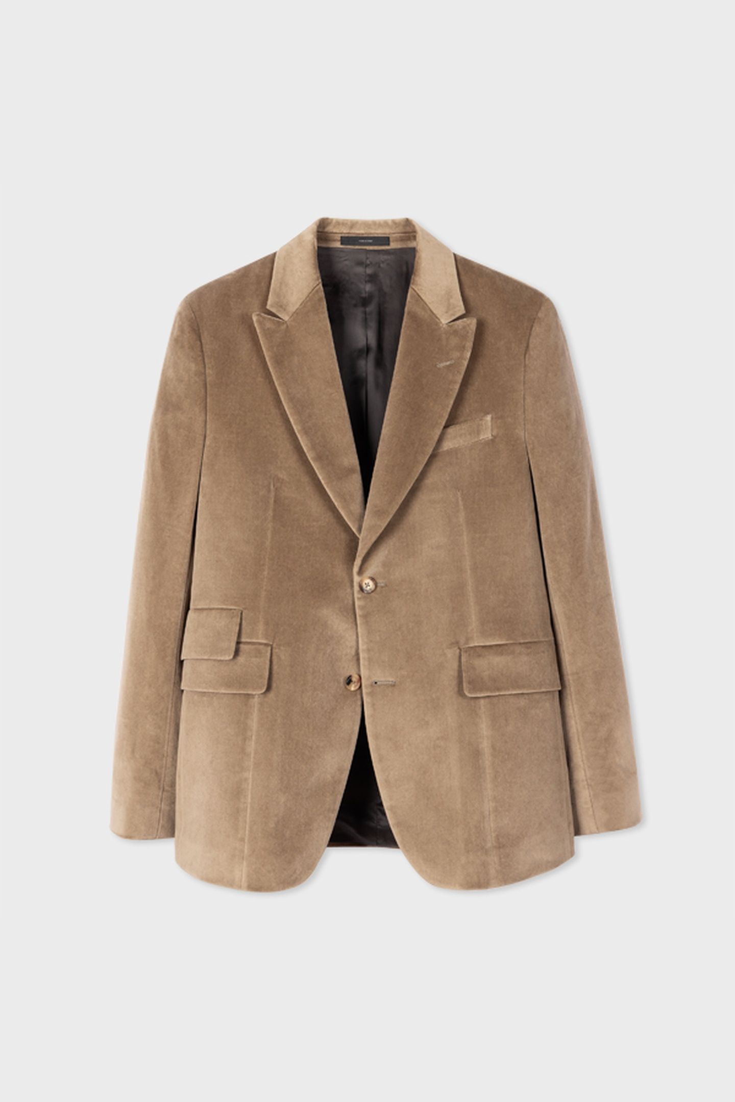 MENS 2 BUTTON JACKET KHAKI 8