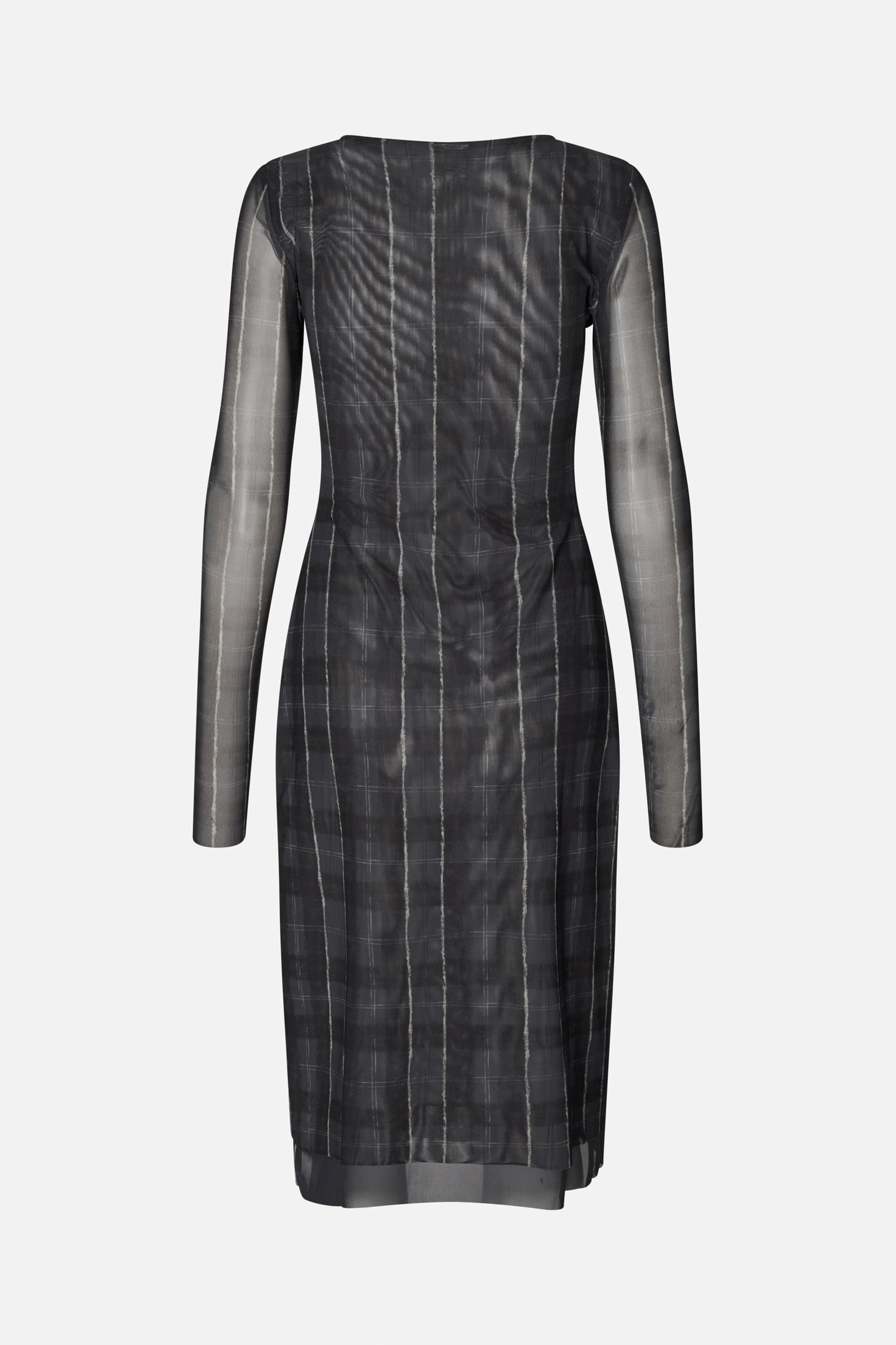 JOLANDI DRESS NAVY CHECK 4
