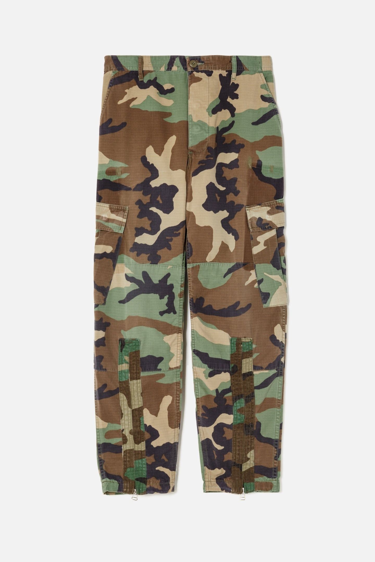 UPCYCLE CARGO OLIVE CAMO 1