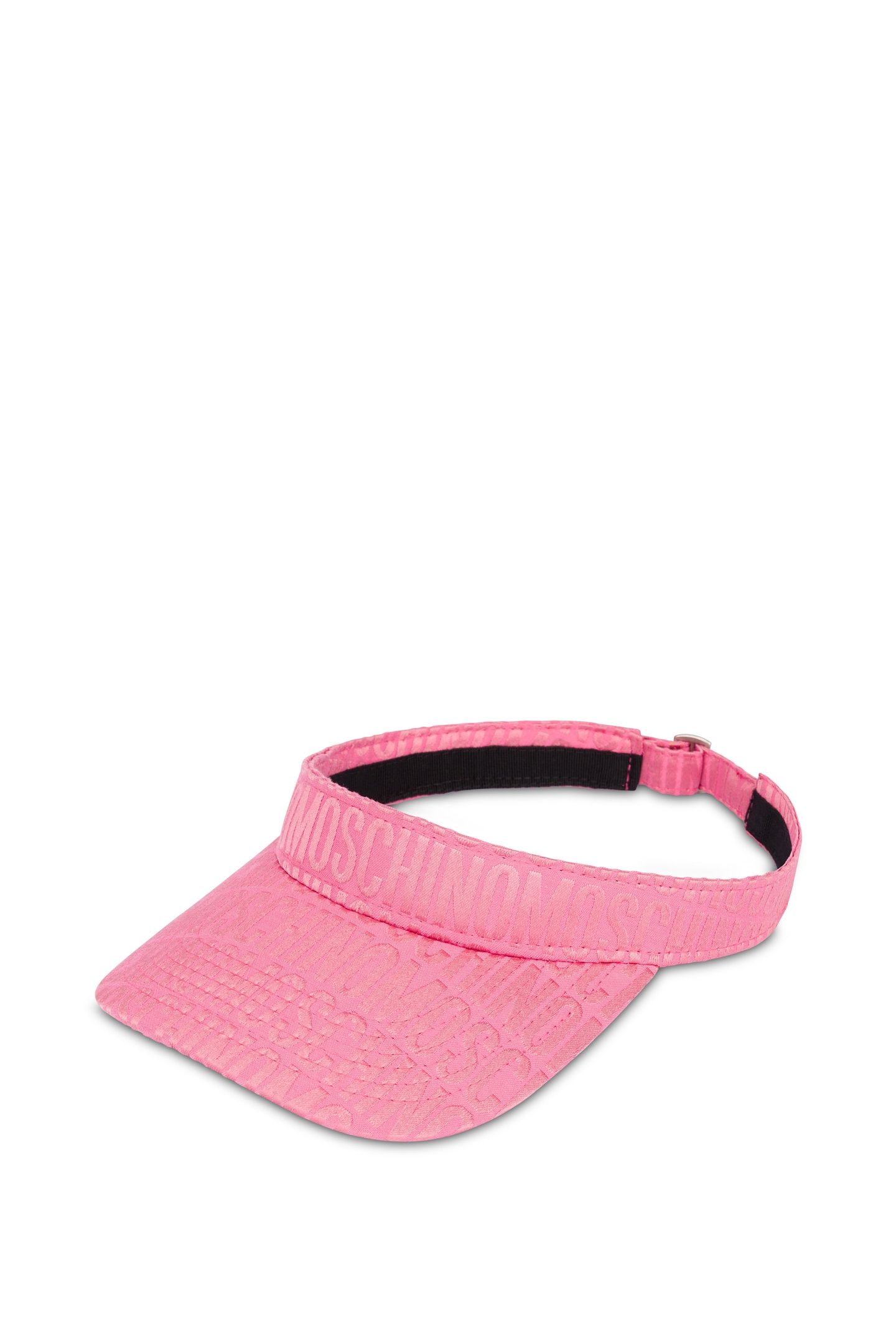 ALLOVER LOGO NYLON VISOR PINK 4