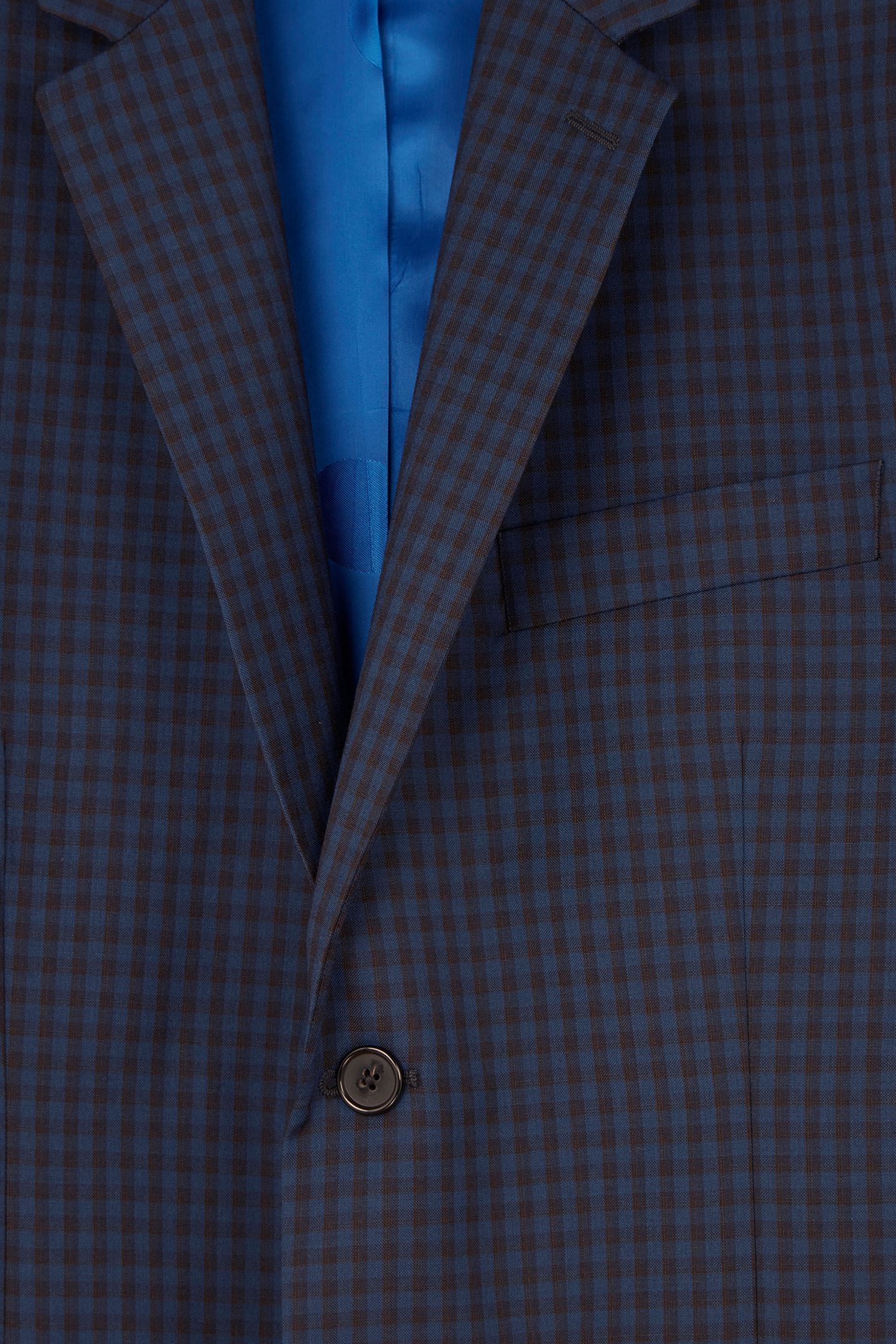 GENTS 2 BUTTON JACKET INDIGO 3