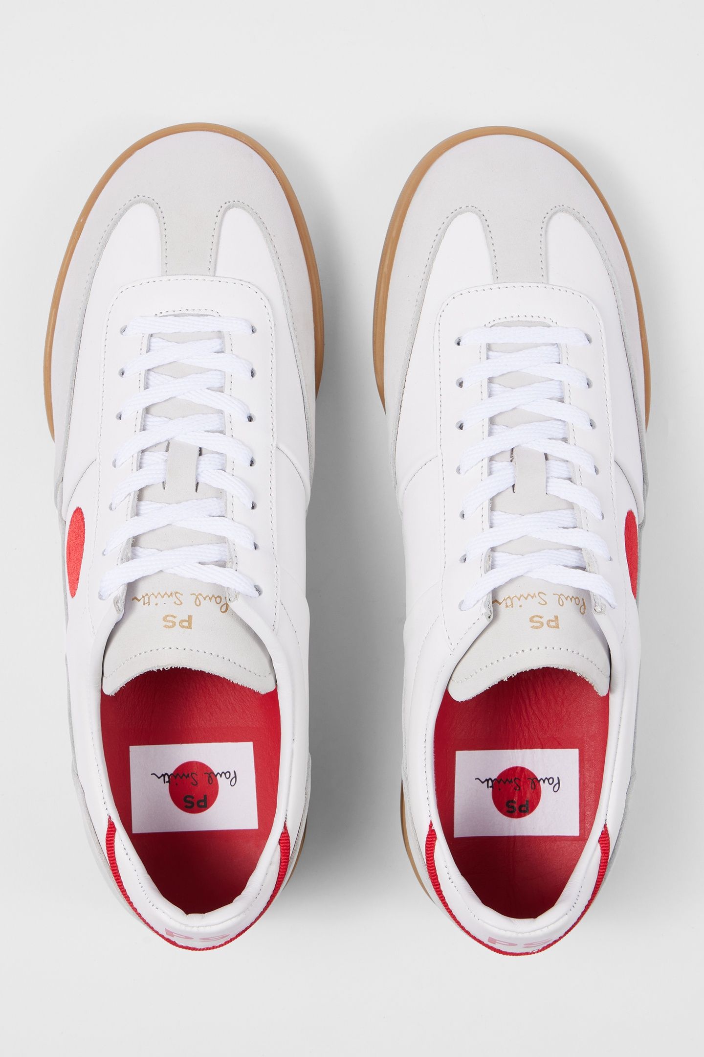 MENS SHOE DOVER JAPAN FLAG WHITE 4