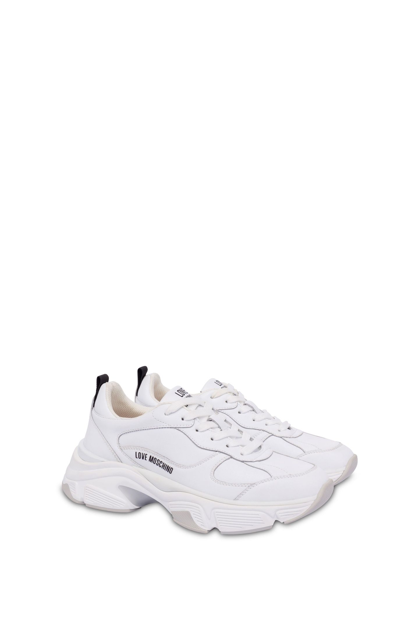 LOVE MOSCHINO WHITE SNEAKERS WHITE 2