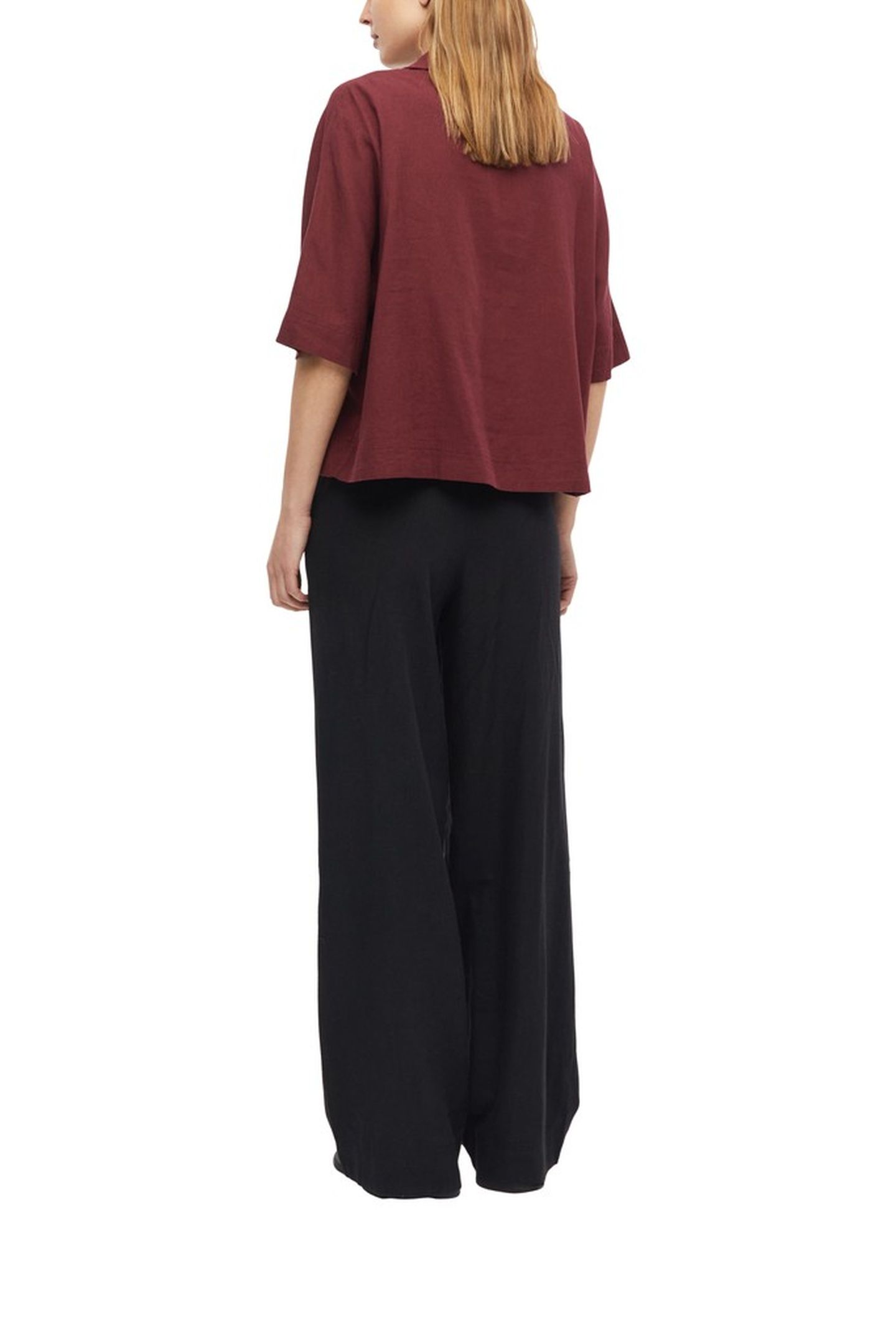 S.OLIVER BLOUSES BURGUNDY 3