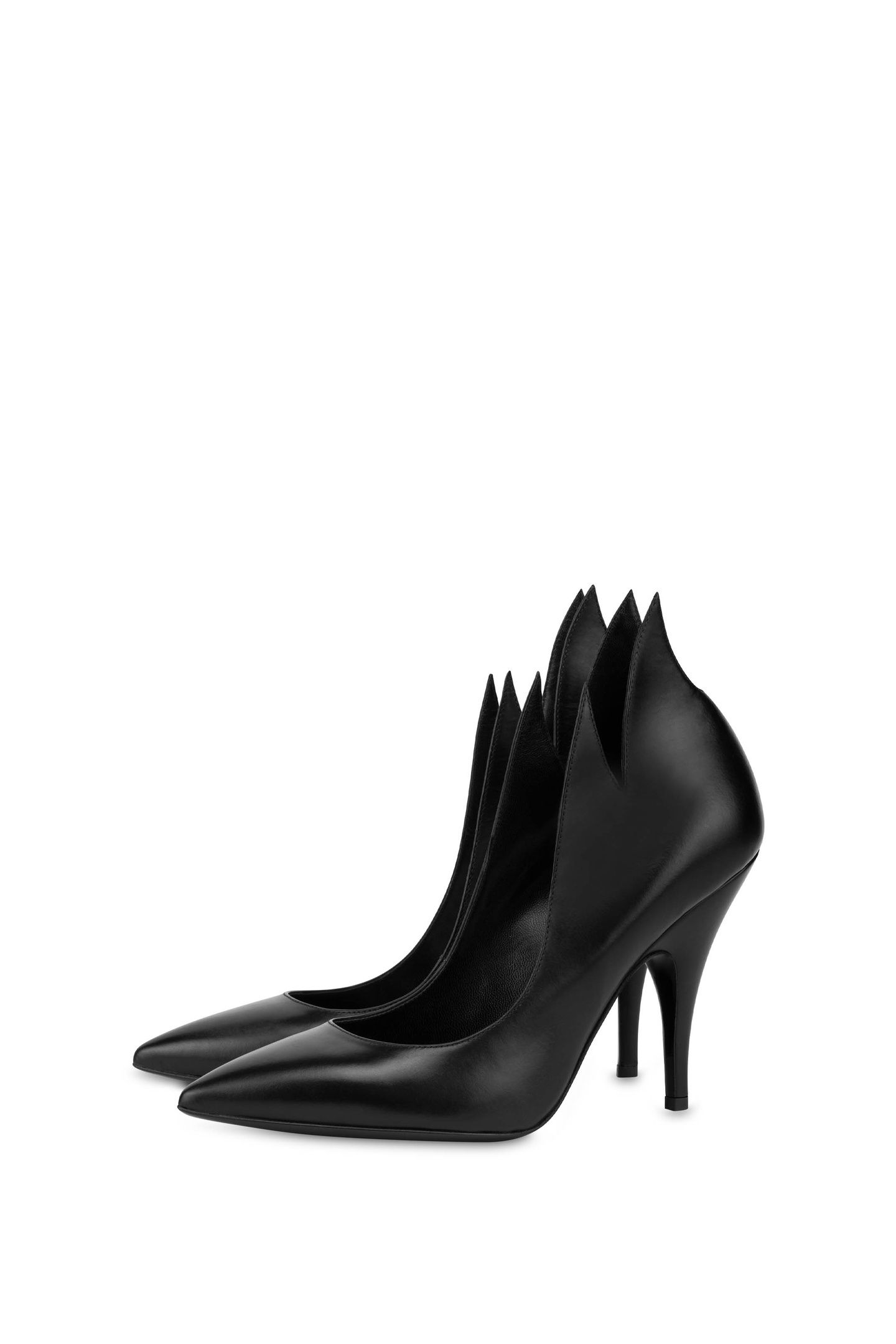 CALFSKIN PUMPS MOSCHINO X THE FLINTSTONES™ BLACK 2