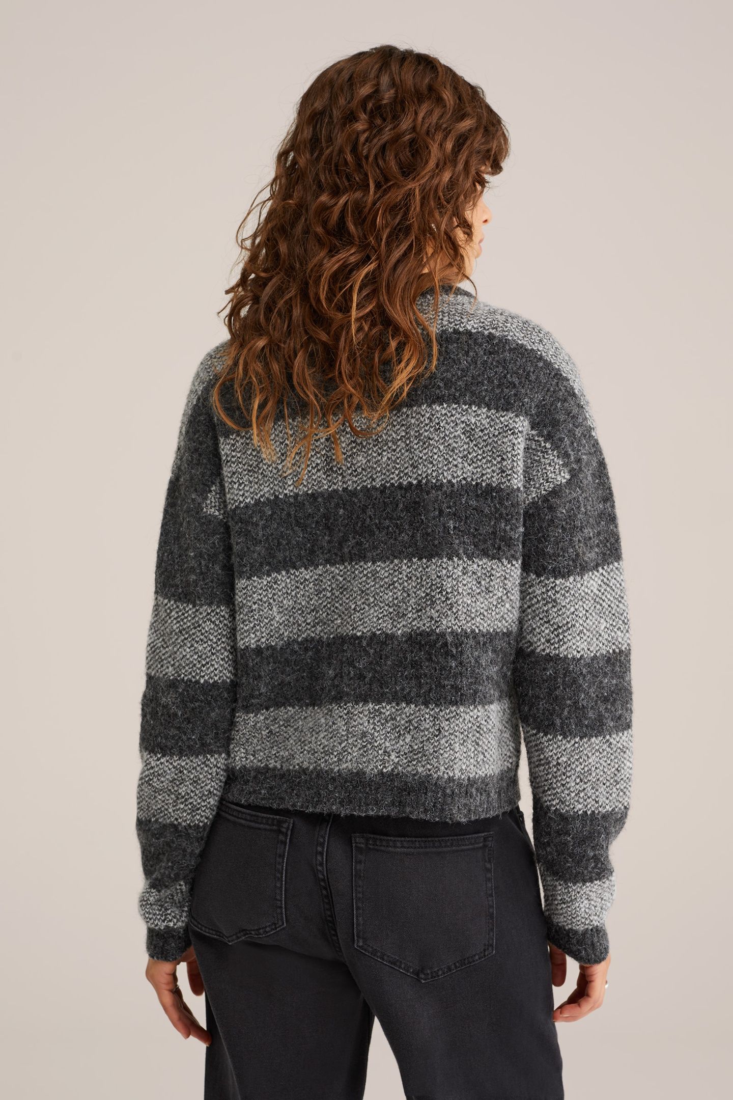 KNITTED CARDIGAN DARK GREY 3