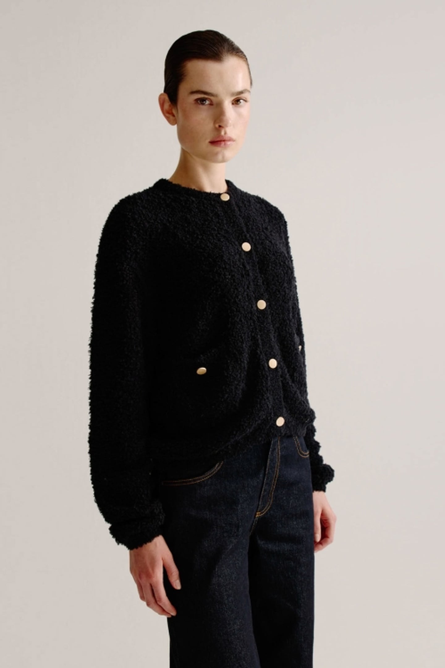 LONNEKE CARDIGAN BLACK 2