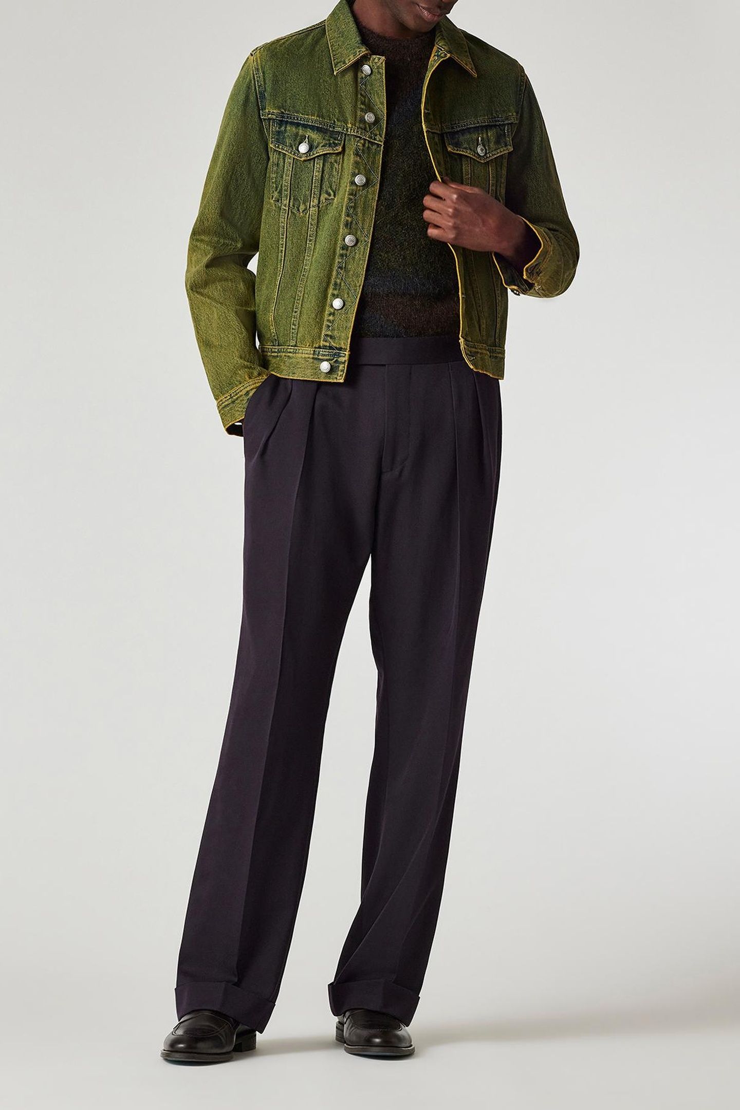 MENS TROUSER DARK VIOLET 5