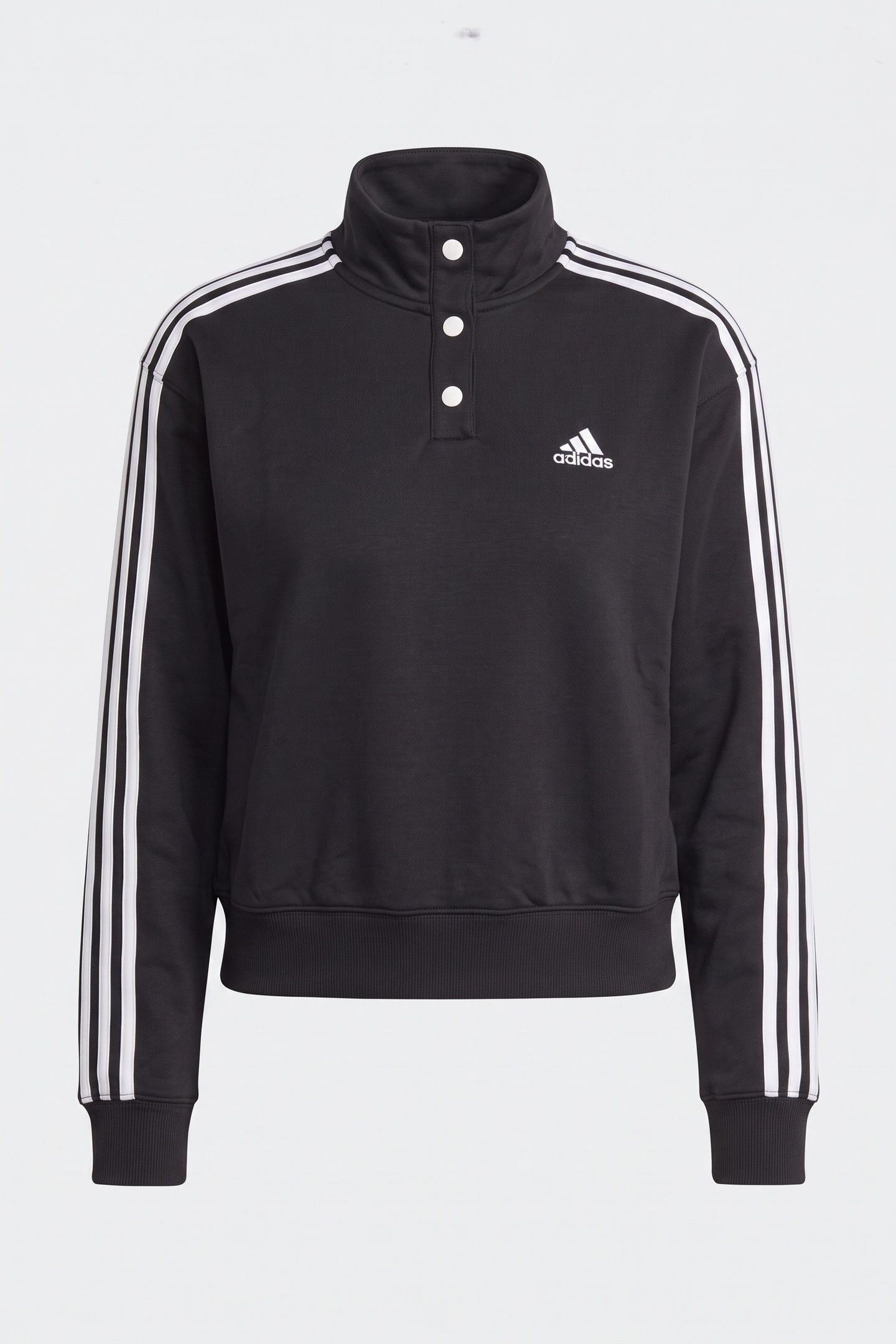 SPORTSWEAR ICONIC WARPPING 3-STRIPES SNAP TRACKTOP BLACK 3