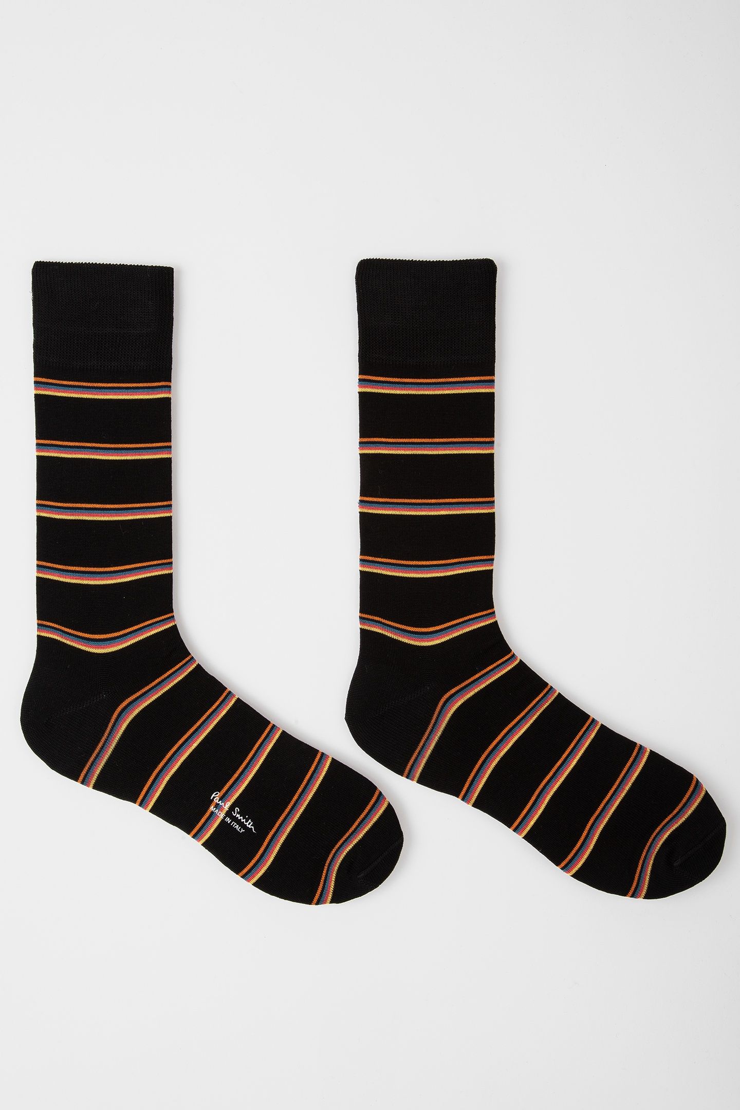 MEN SOCK WALTER STRIPE BLACK 5