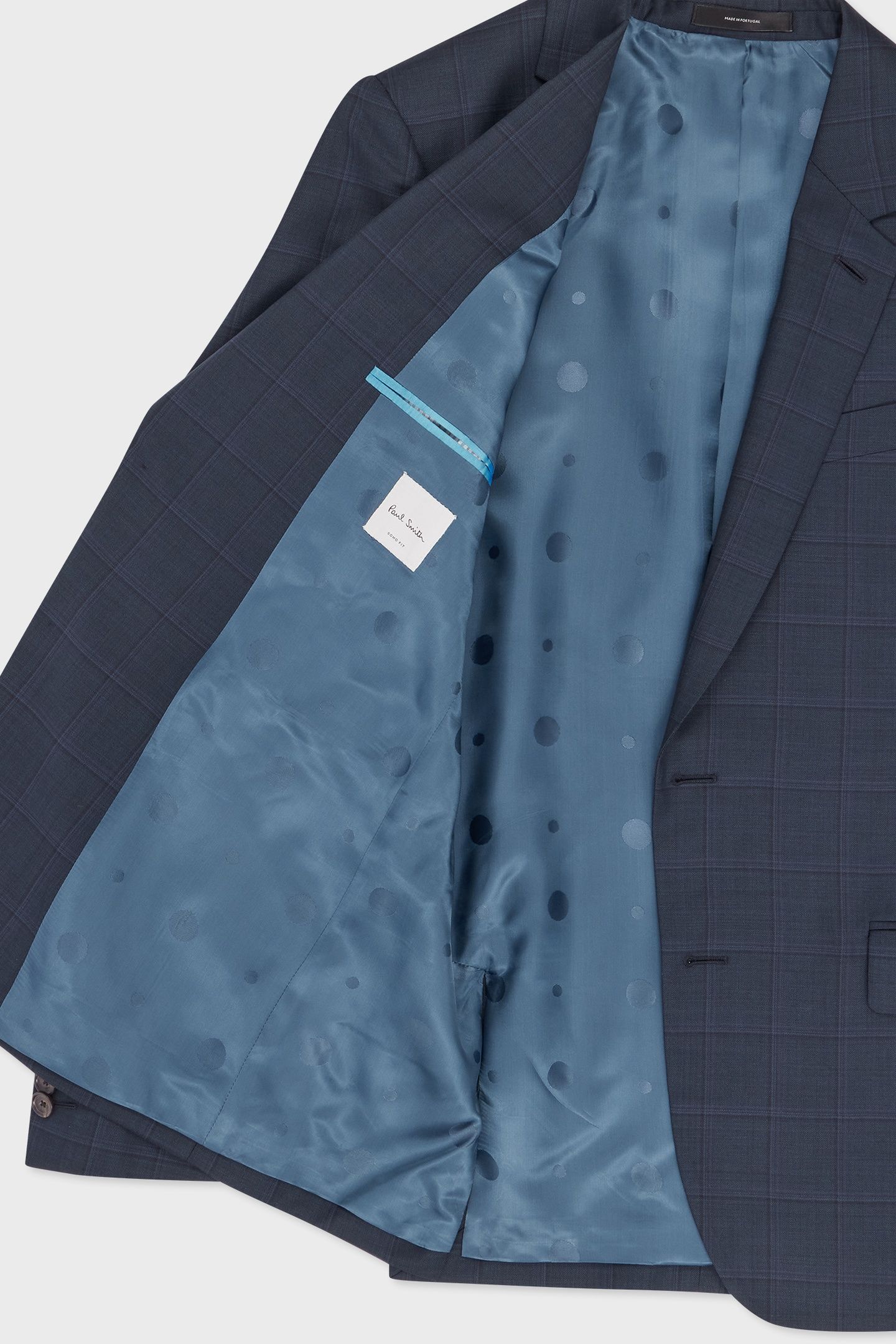 MENS TAILORED FIT 2 BUTTON SUIT VERY DARK NAVY 5